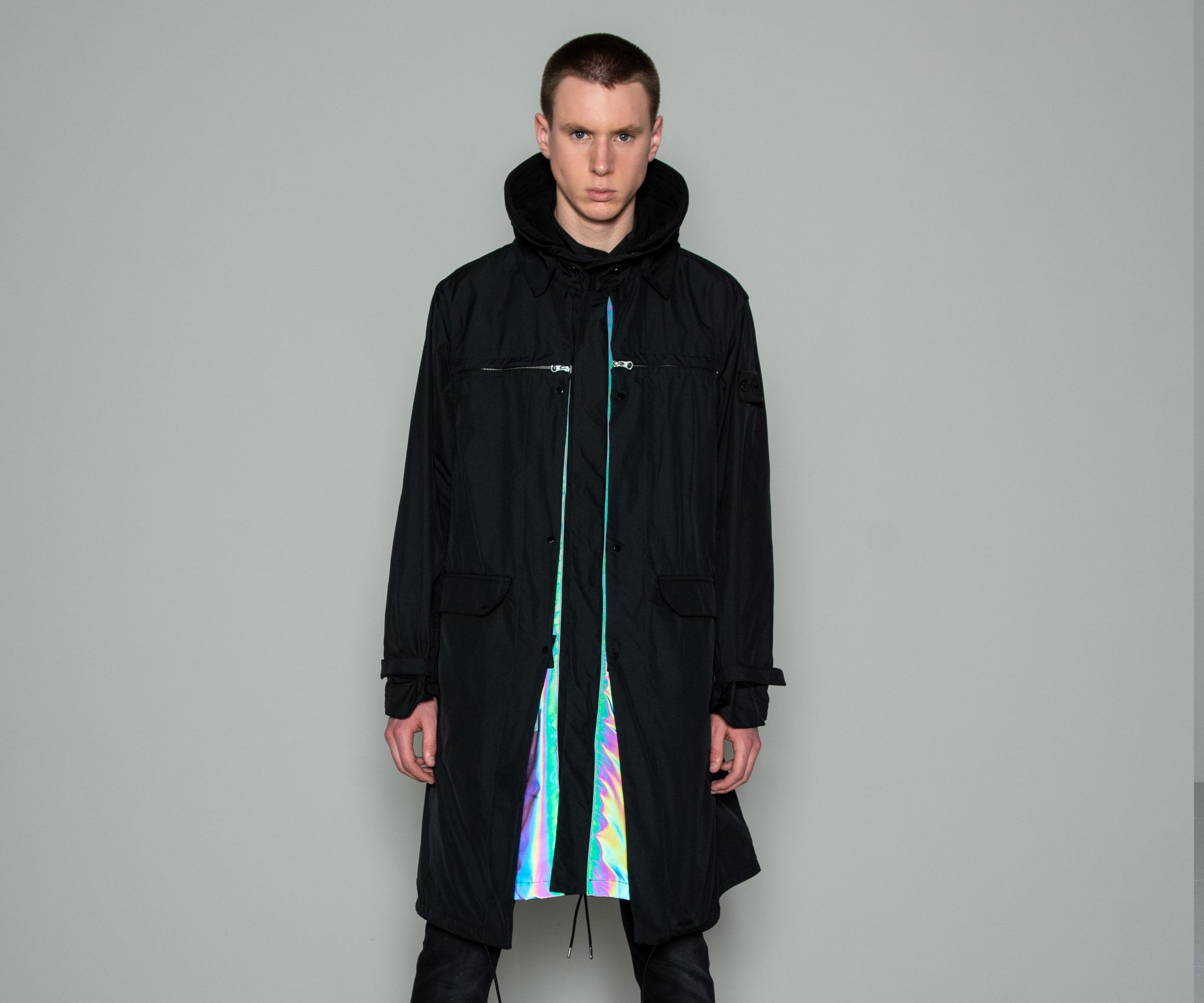 Stone Island Shadow Project Synthetic Diagonal Polyester + Scarabeo Stealth  Parka in Black for Men - Lyst