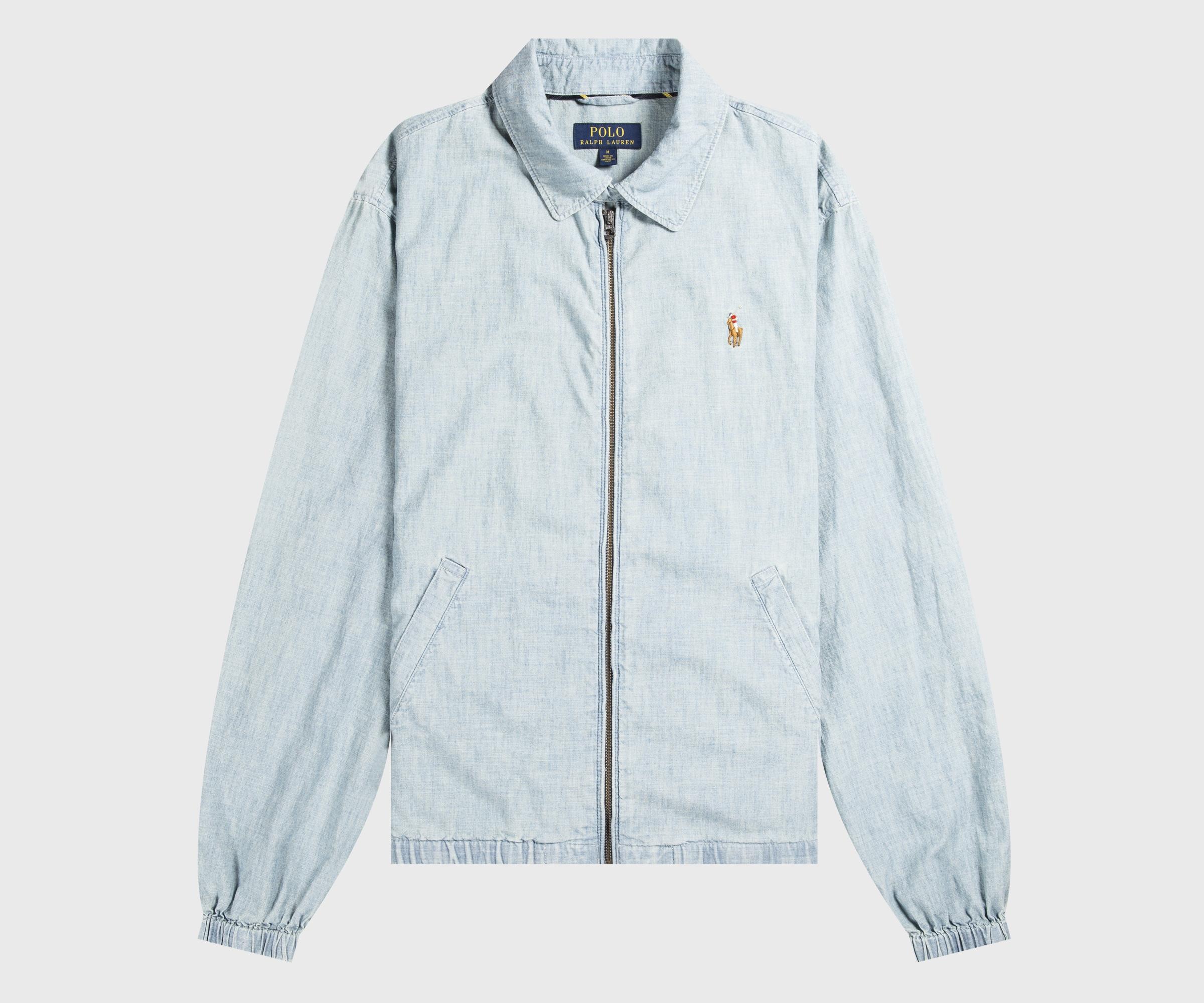 bayport chambray windbreaker