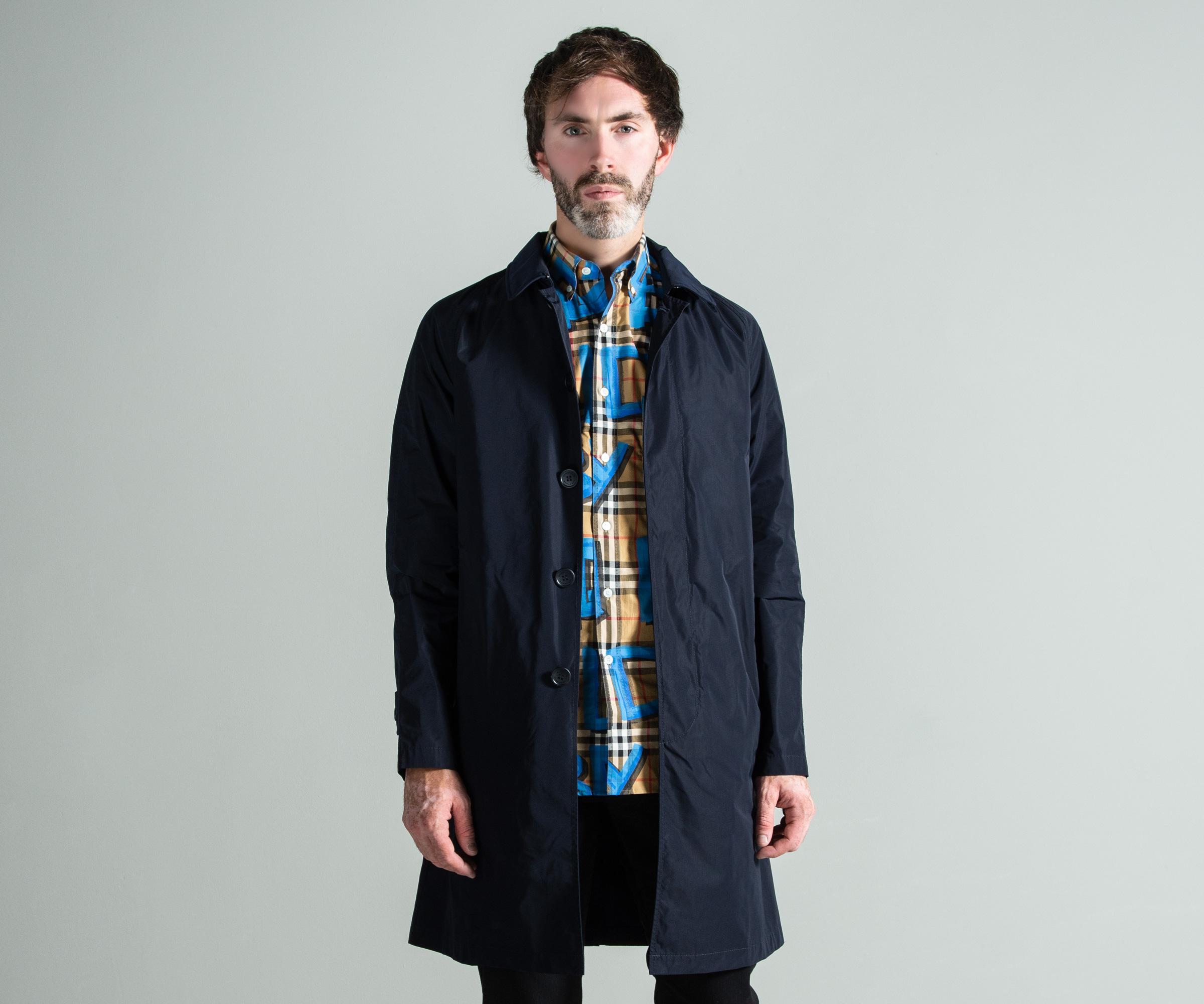 burberry taffeta car coat