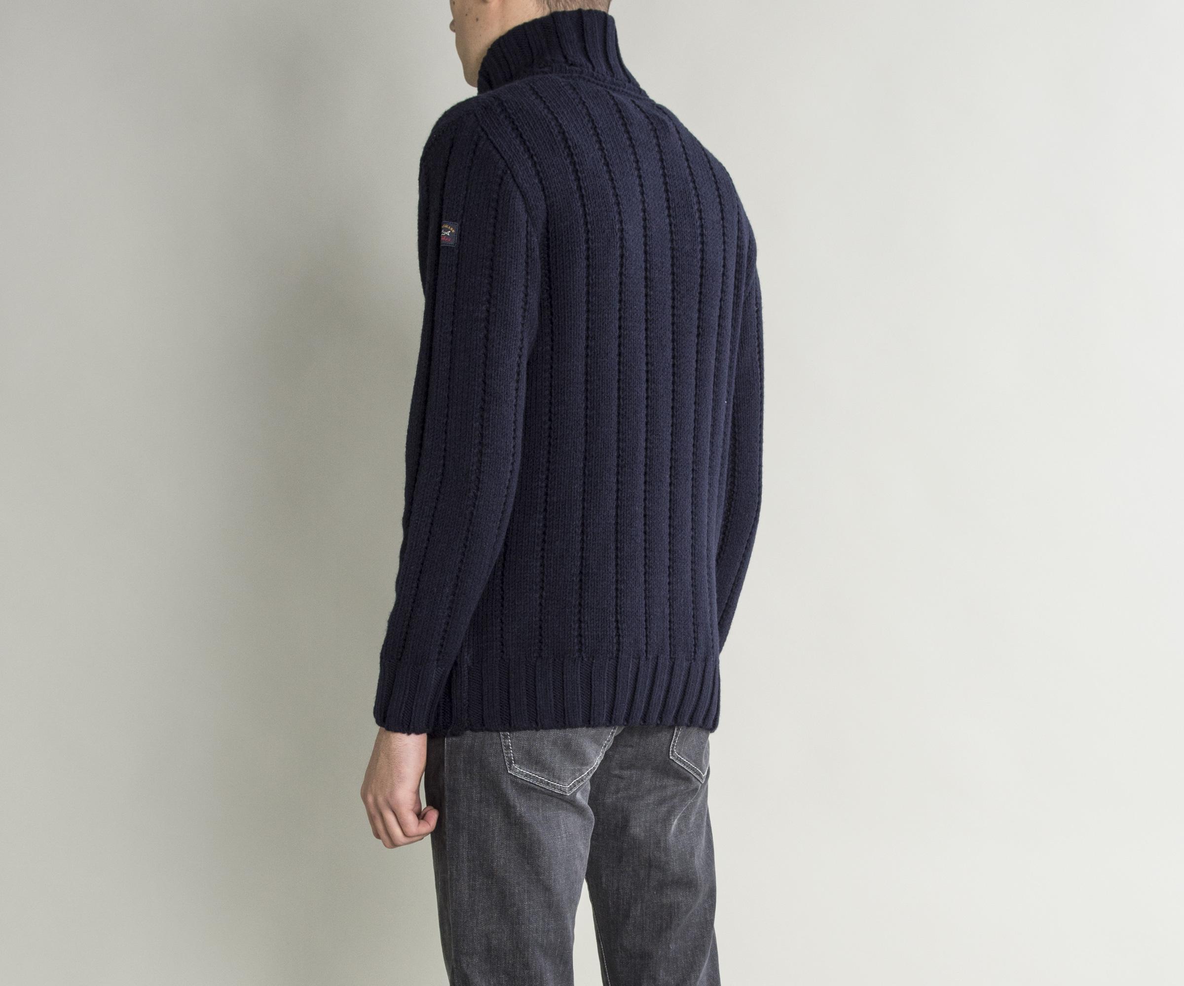 Paul & Shark Wool 'fisherman Collection' Chunky Roll Neck Knit 