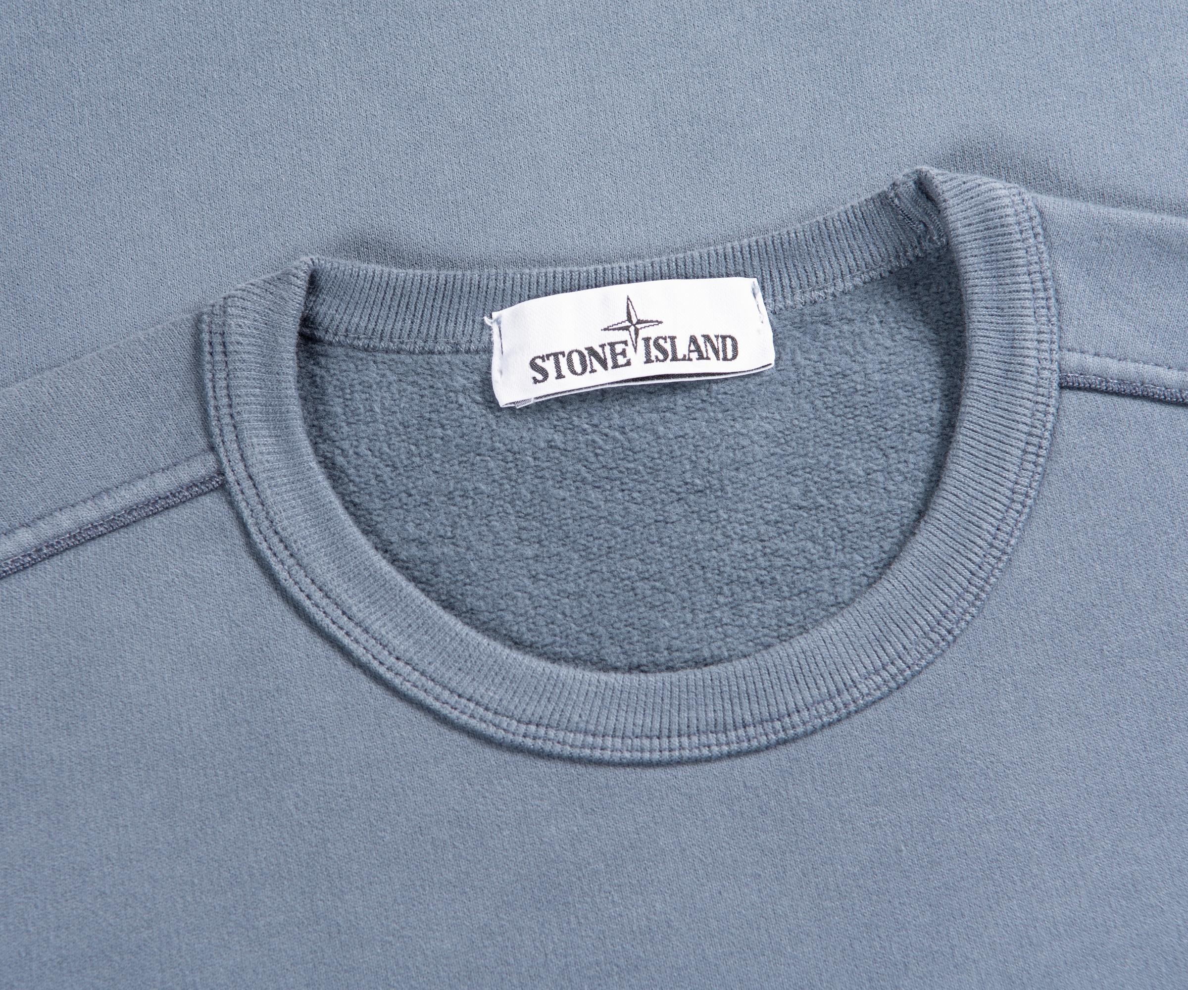 stone island avio blue hoodie
