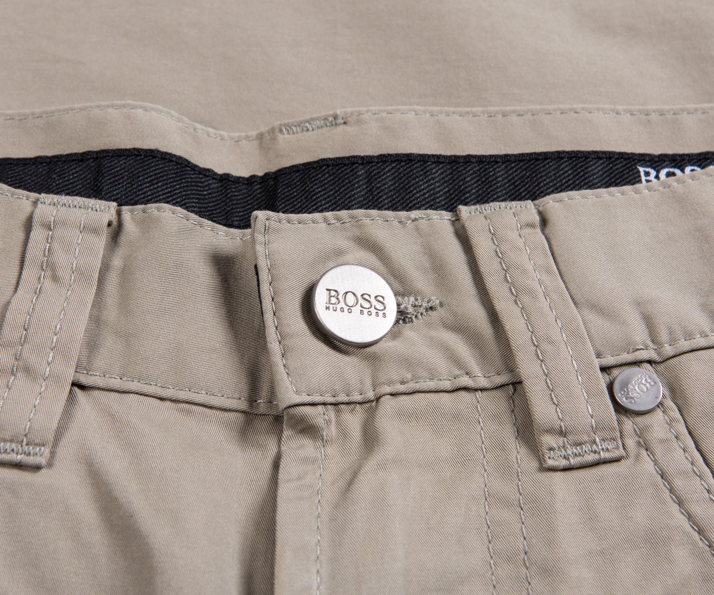 BOSS by HUGO BOSS Alabama Regular Fit 5 Pockets Chino Jeans Stone for Men |  Lyst UK