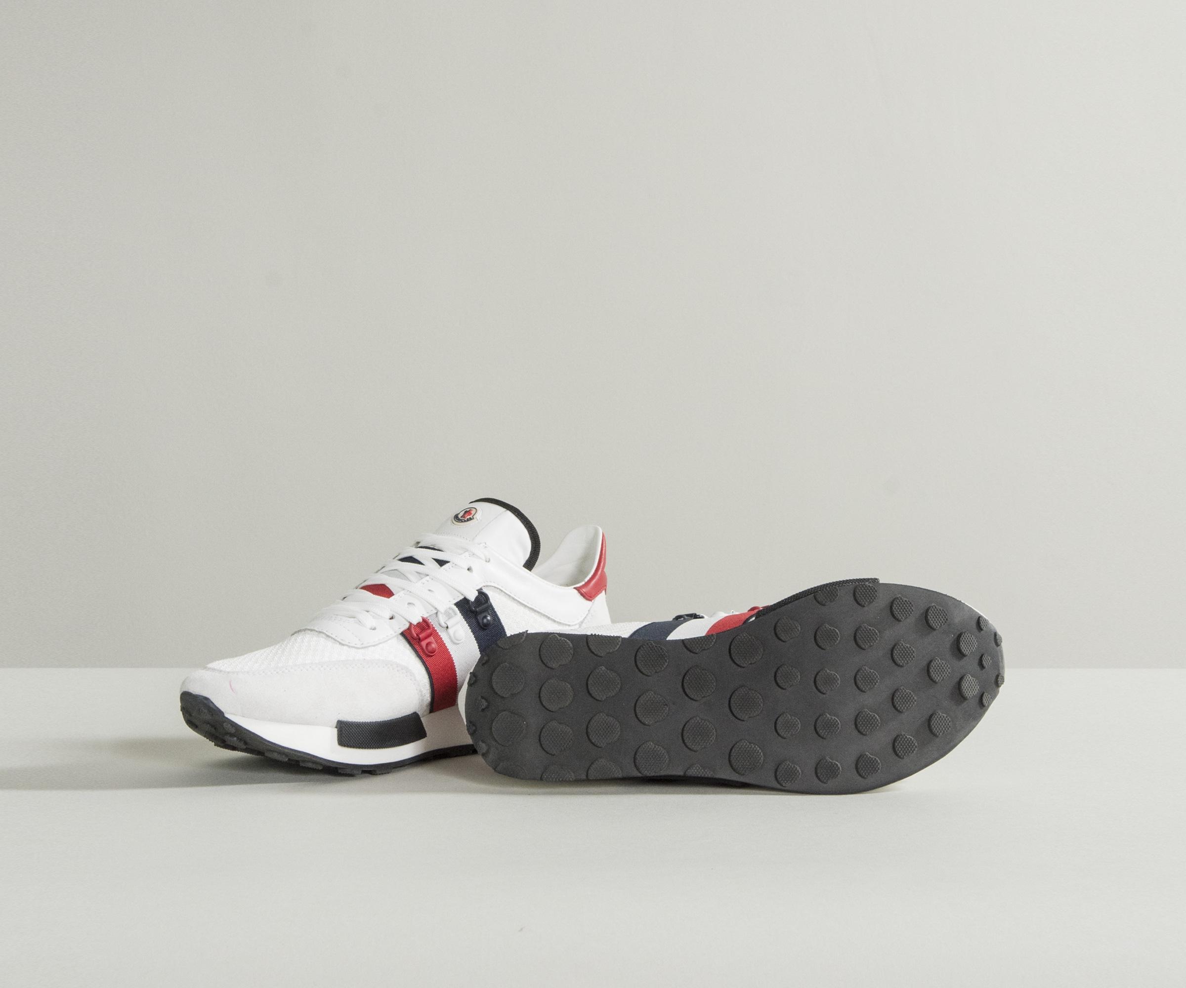 moncler white trainers