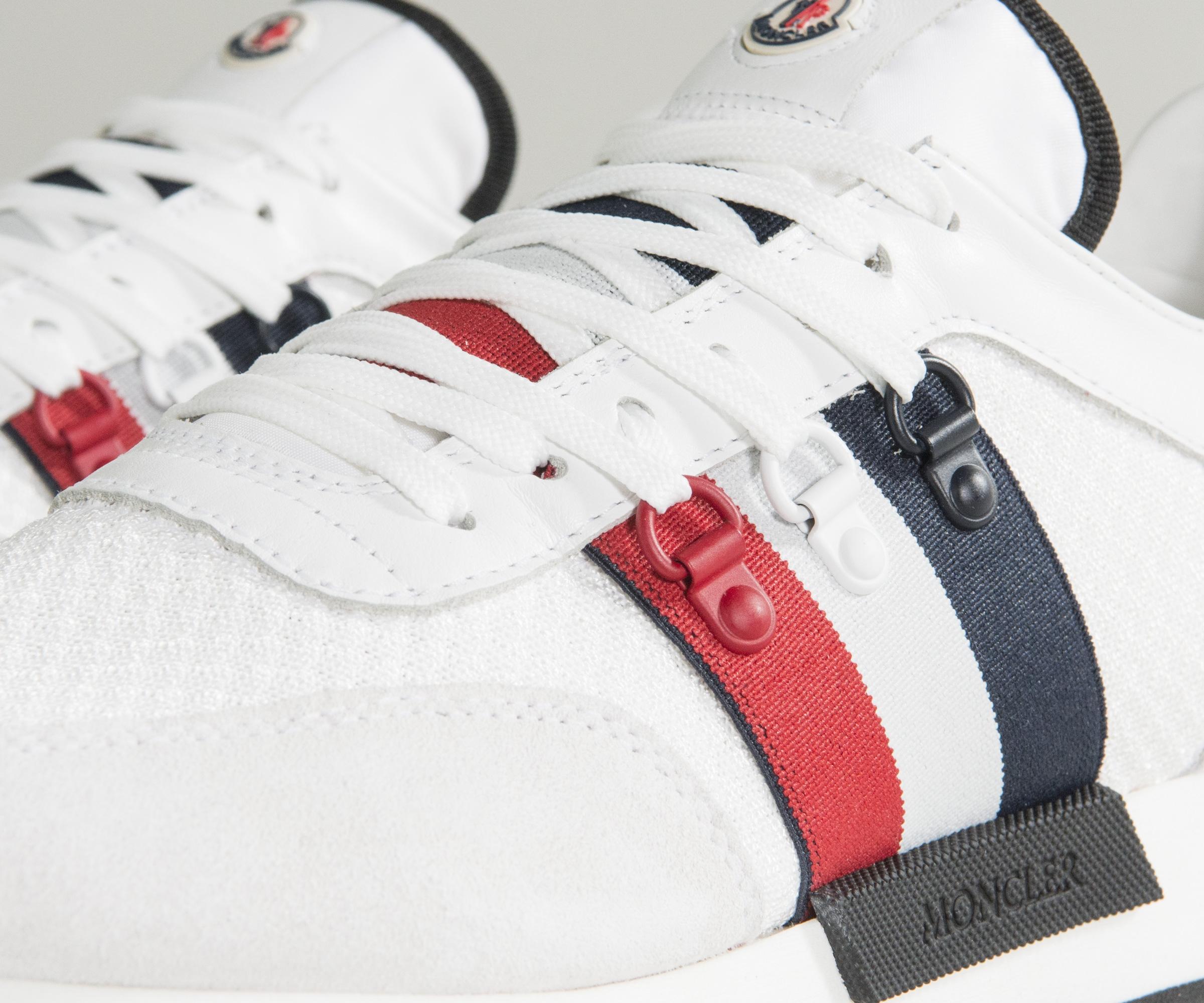 moncler white trainers