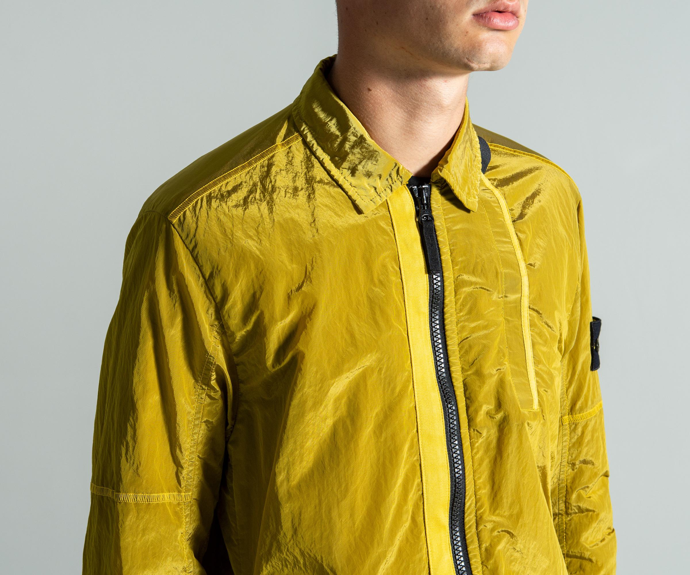 Stone Island Synthetic Lined Nylon Metal Jacket Mustard in Yellow for Men -  Lyst