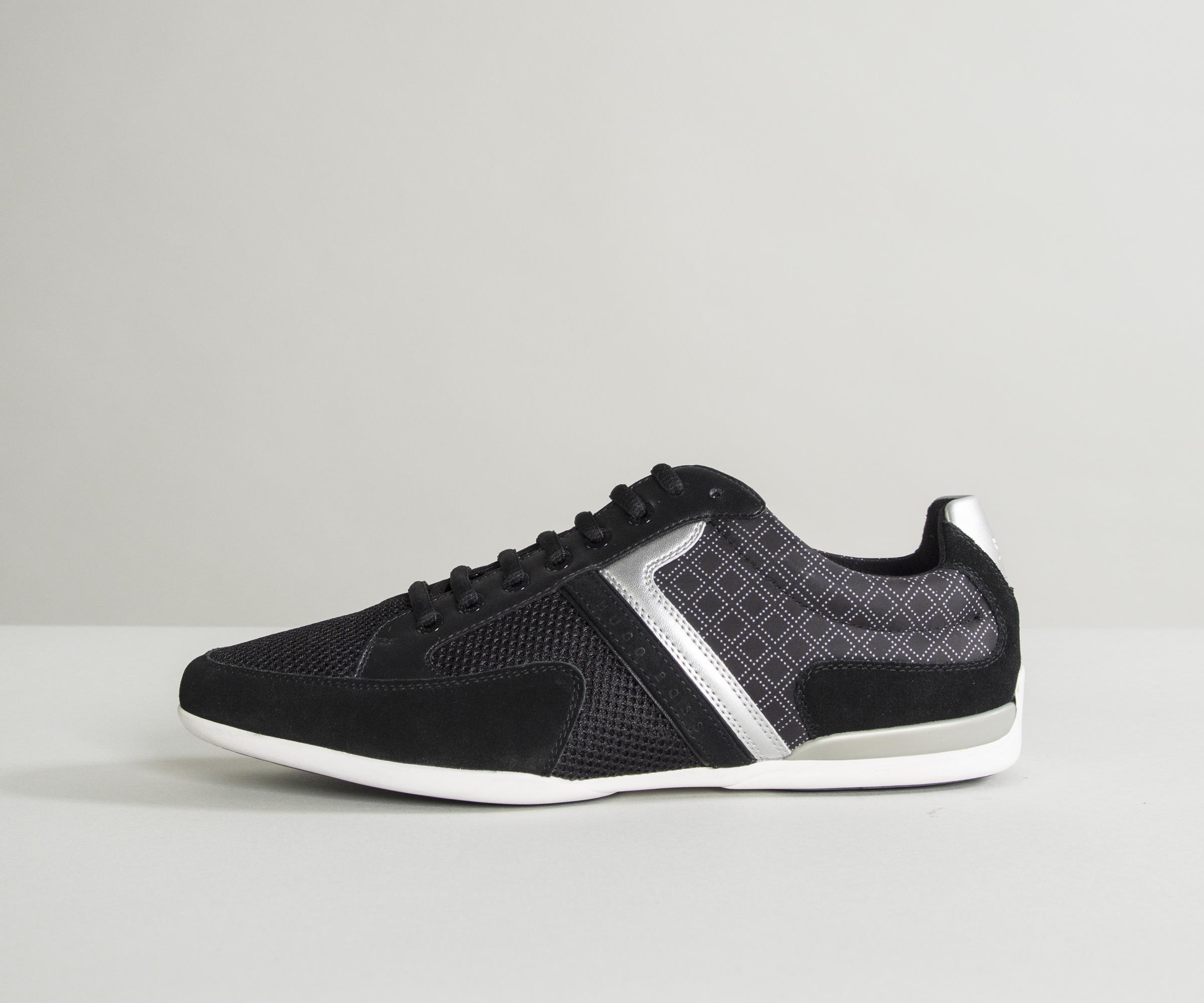 hugo boss spacit trainers black