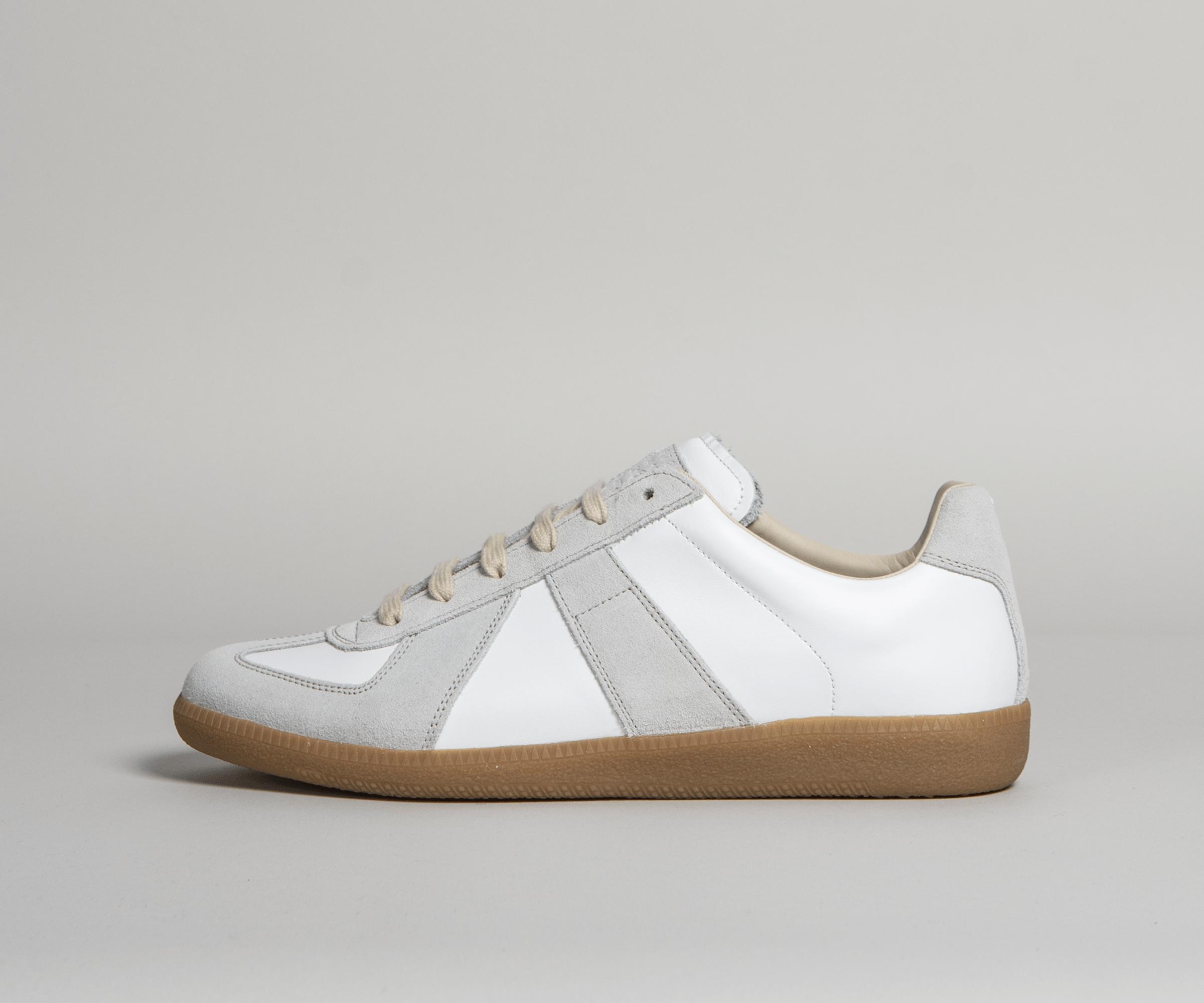 Maison Margiela Leather 22 Classic Replica Sneaker in White for Men - Lyst