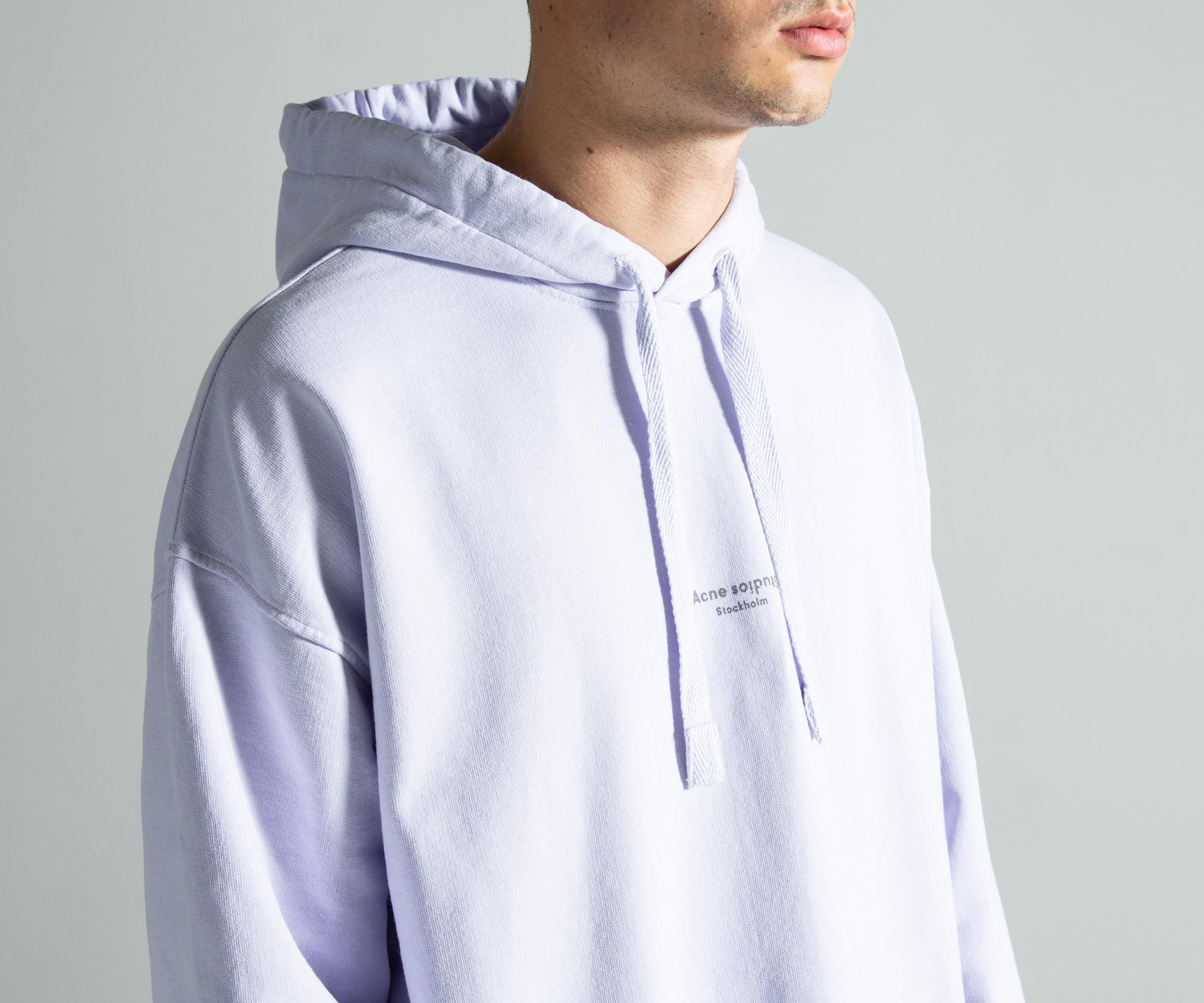 mens light purple hoodie