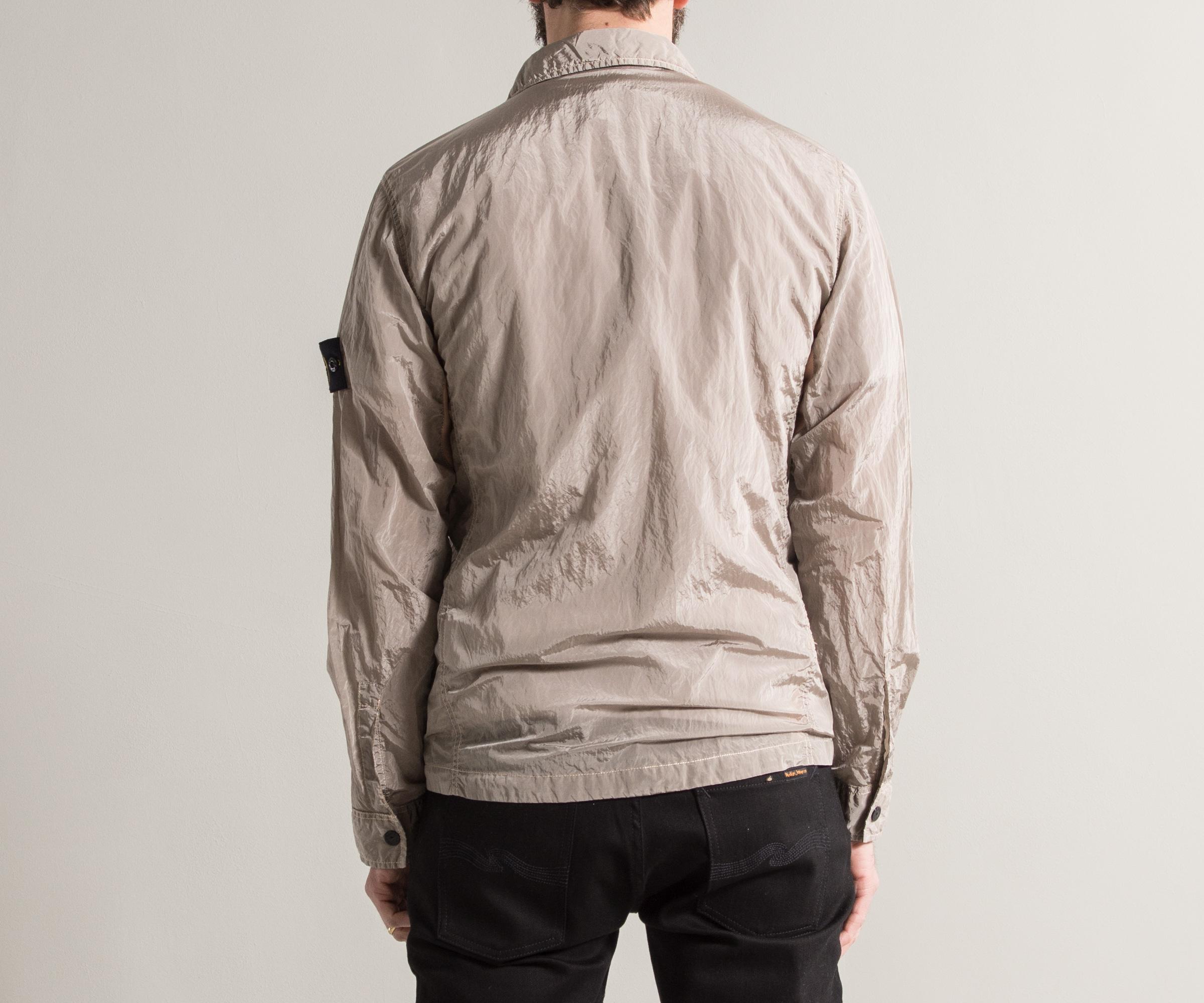 salmon stone island jacket