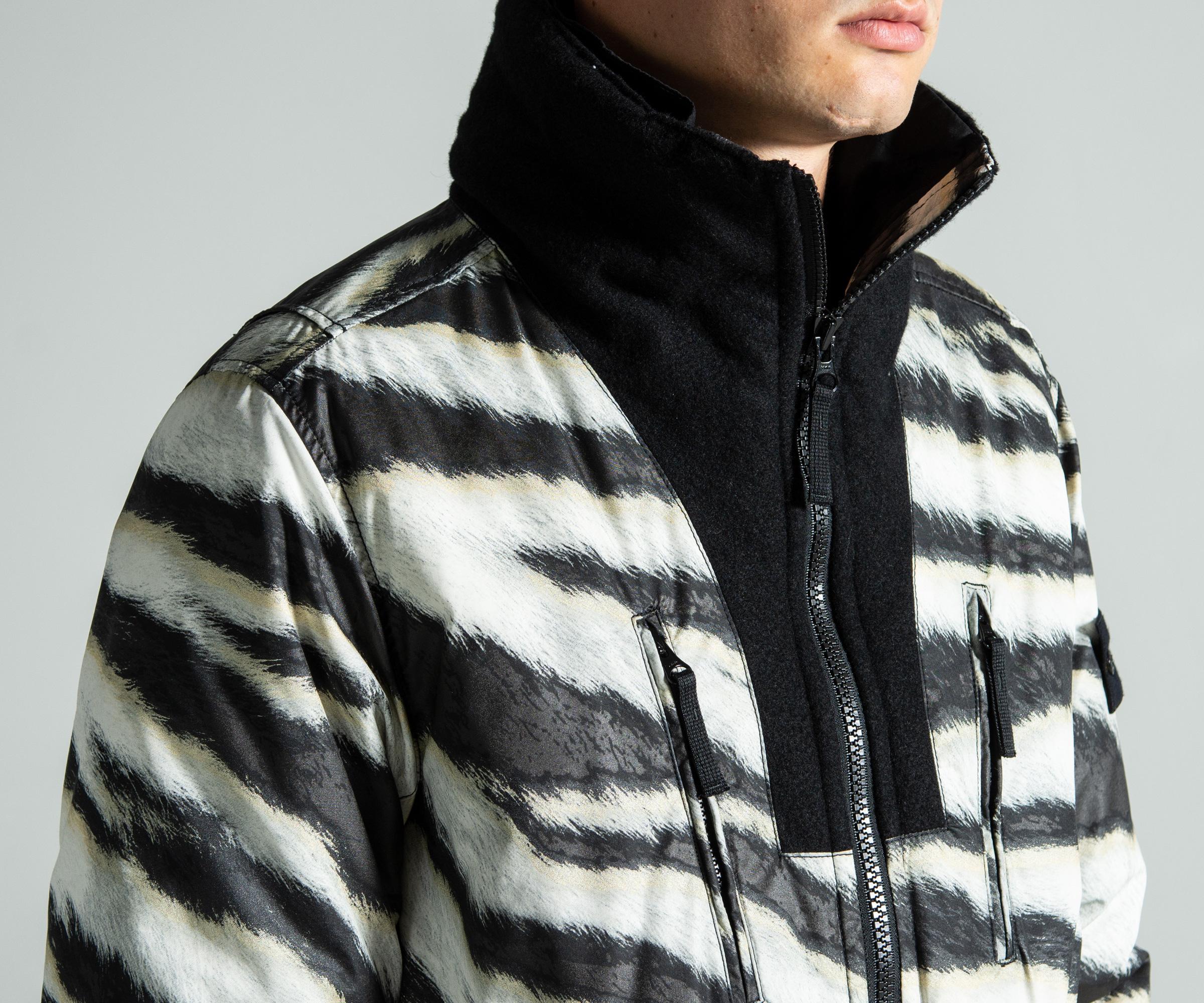 stone island tiger jacket