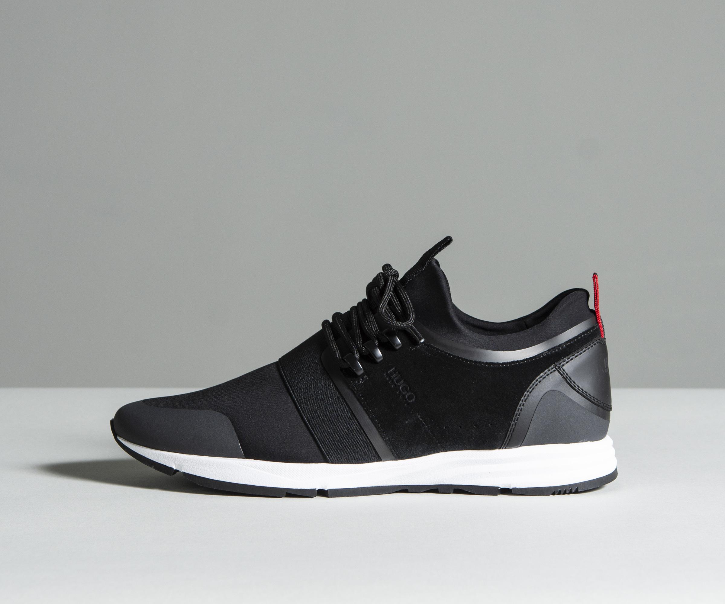 hugo boss hybrid trainers black