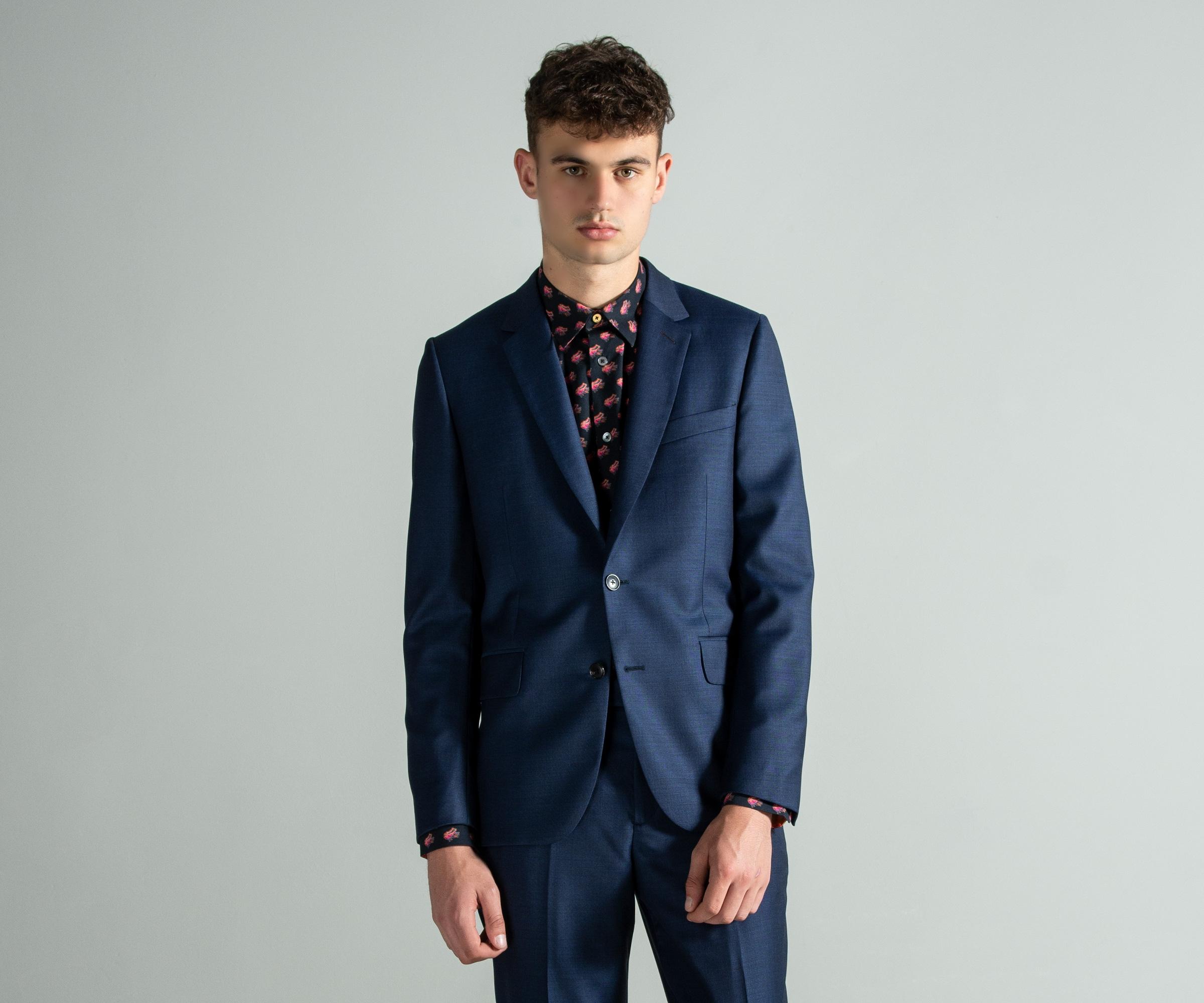 Paul Smith Soho Fit Wool Suit Petrol 