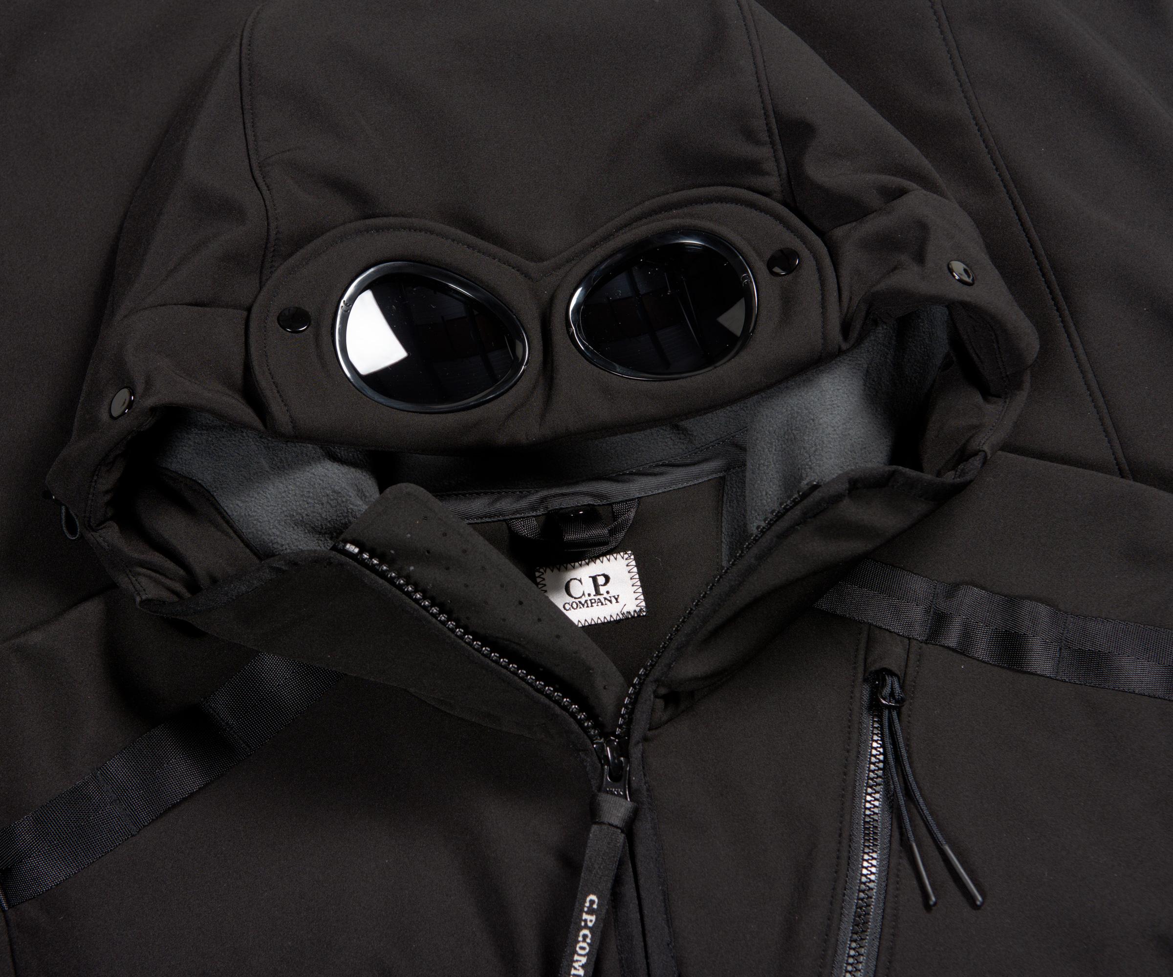 black cp goggle jacket