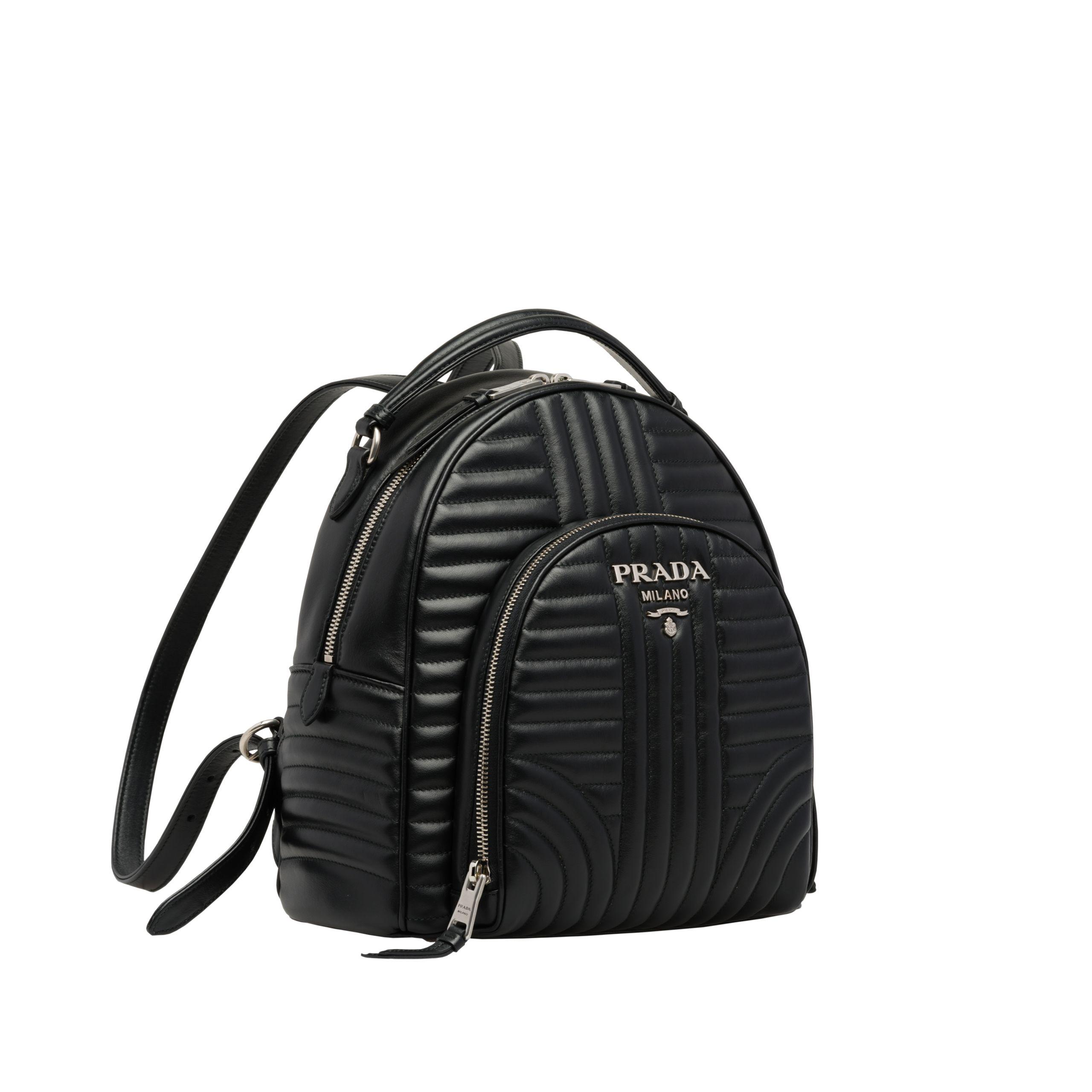 prada quilted backpack