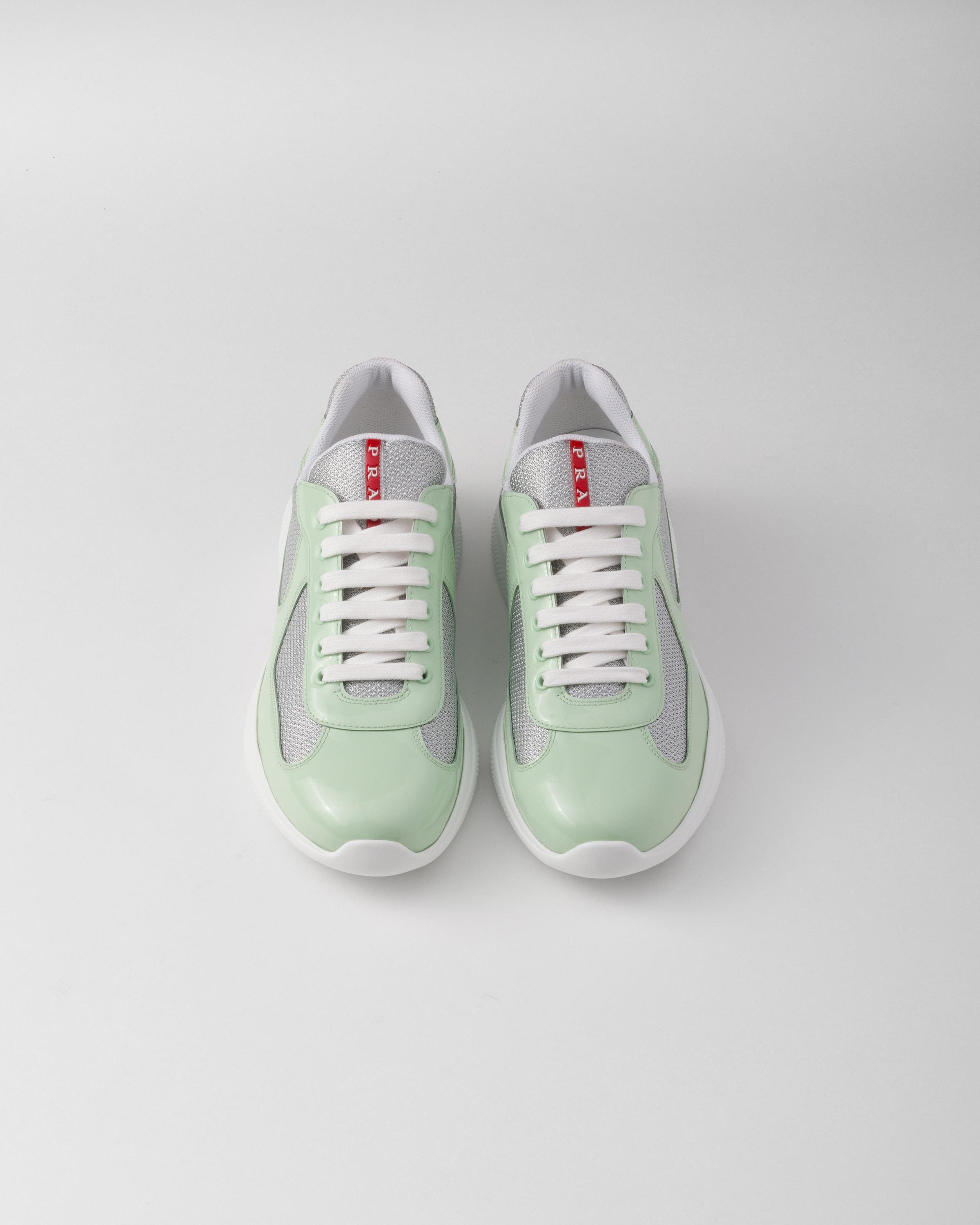 Patent leather and technical fabric sneakers online