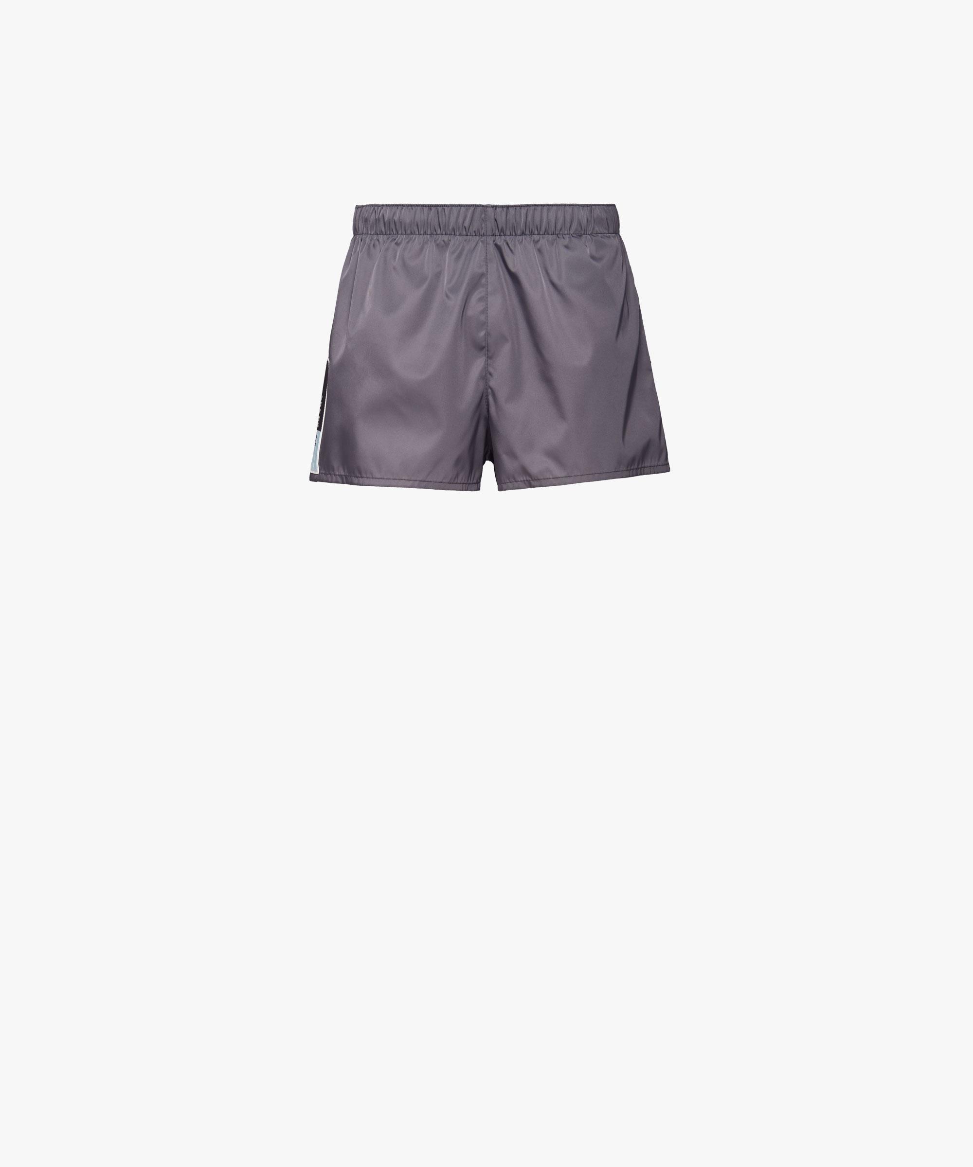 prada gabardine nylon shorts