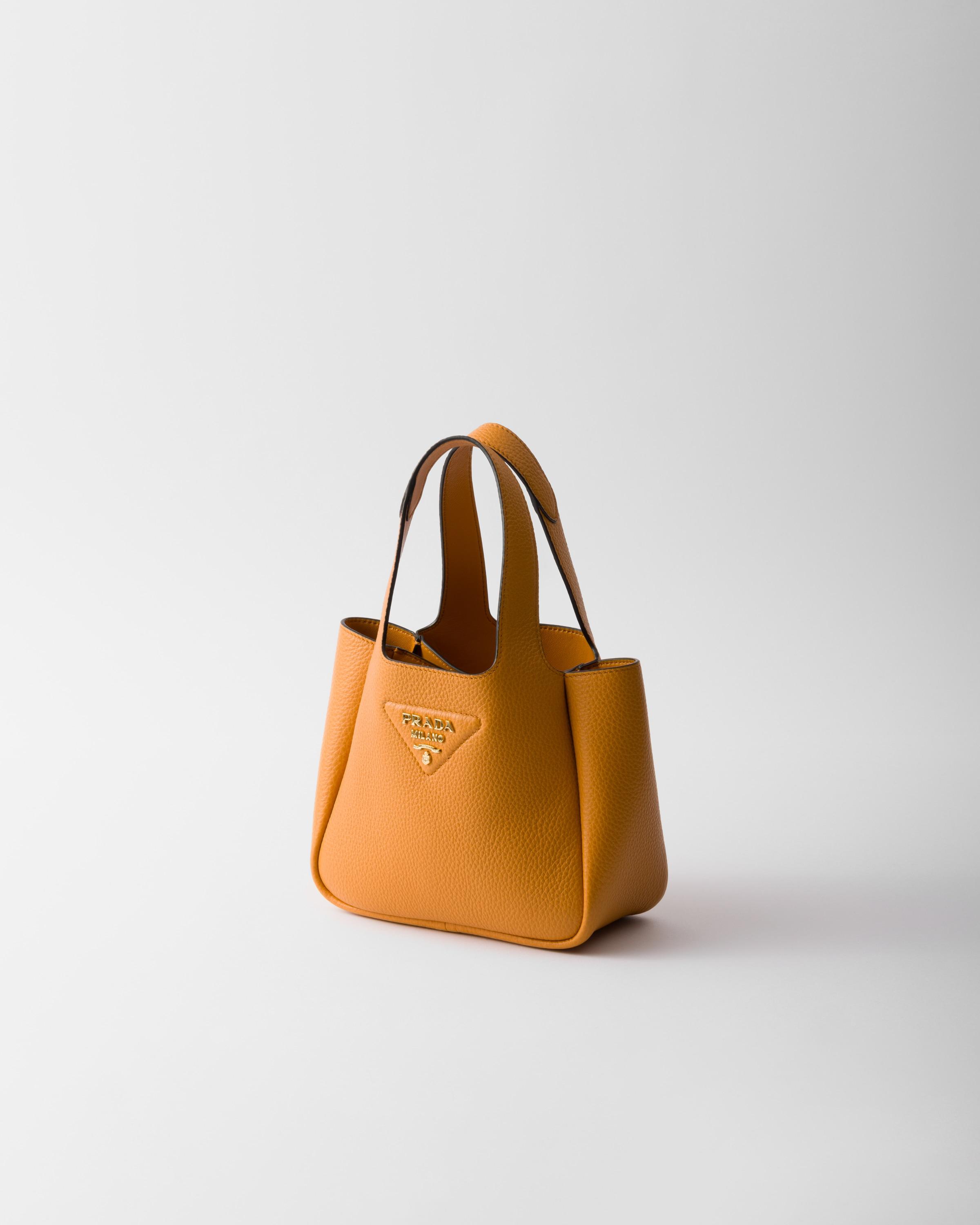 Yellow Prada Shoulder Bag 2020 Prada Mini Leather Handbag In