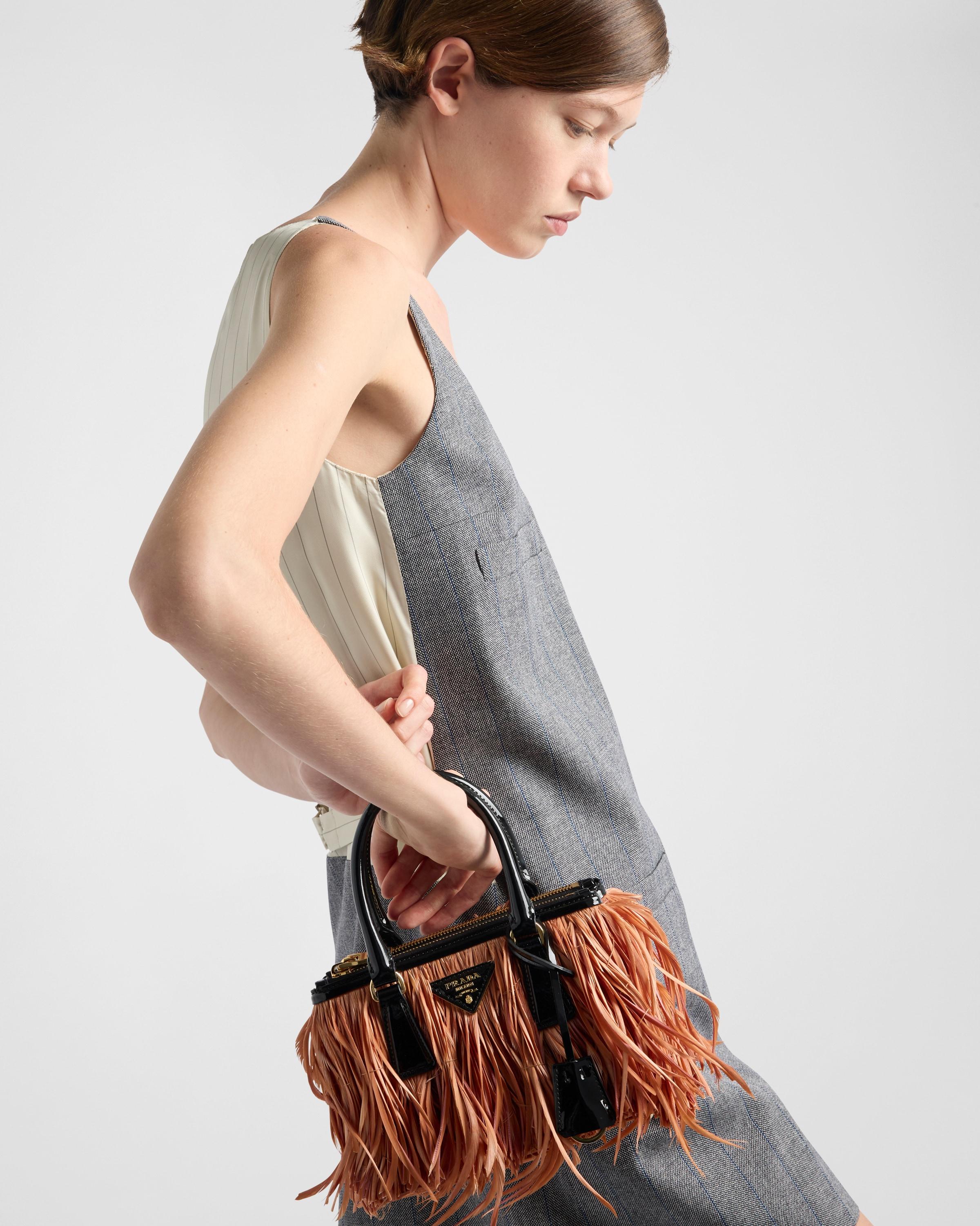 Prada fur bag online