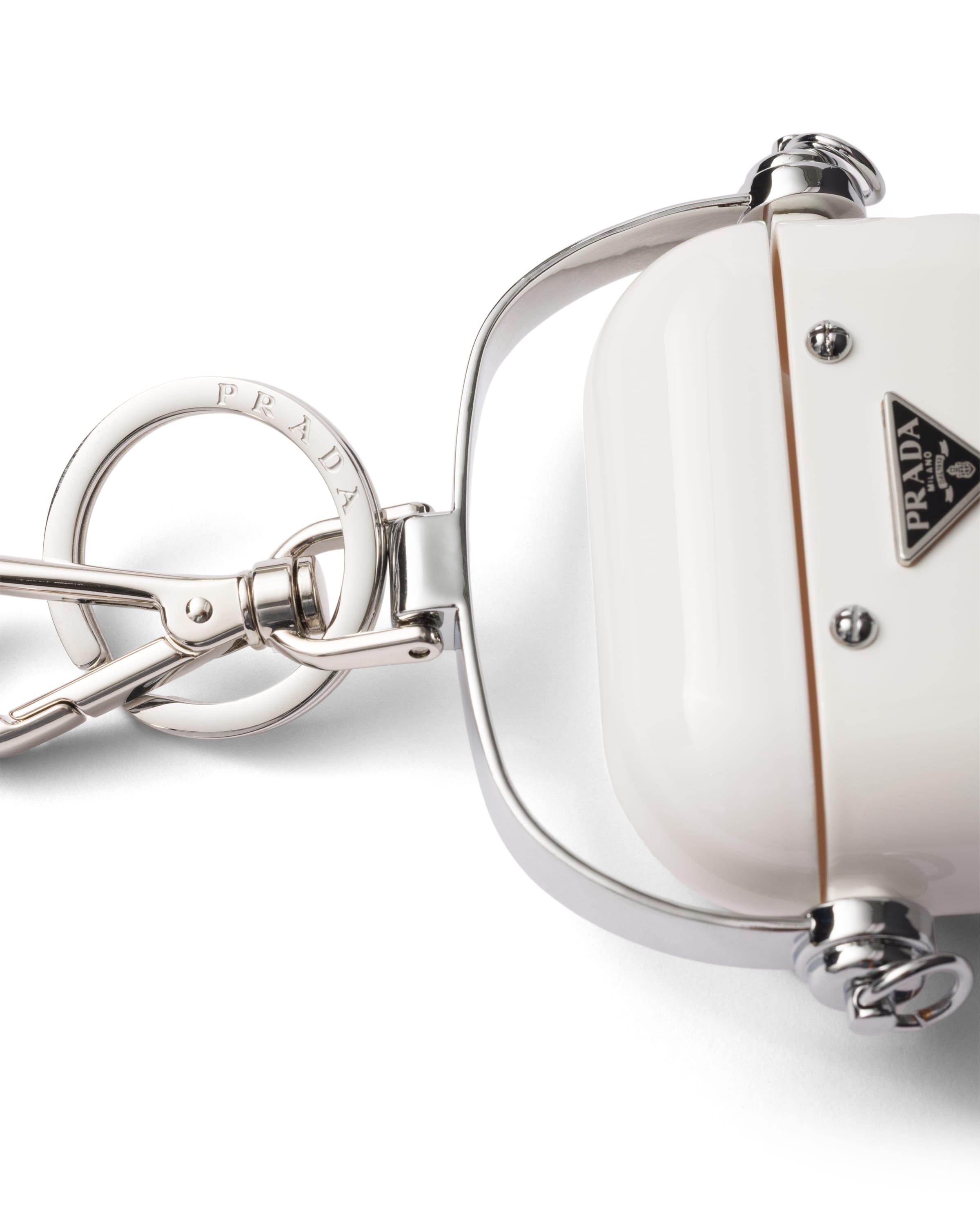 Prada Airpods Pro 2 Case With Keychain in White for Men | Lyst UK