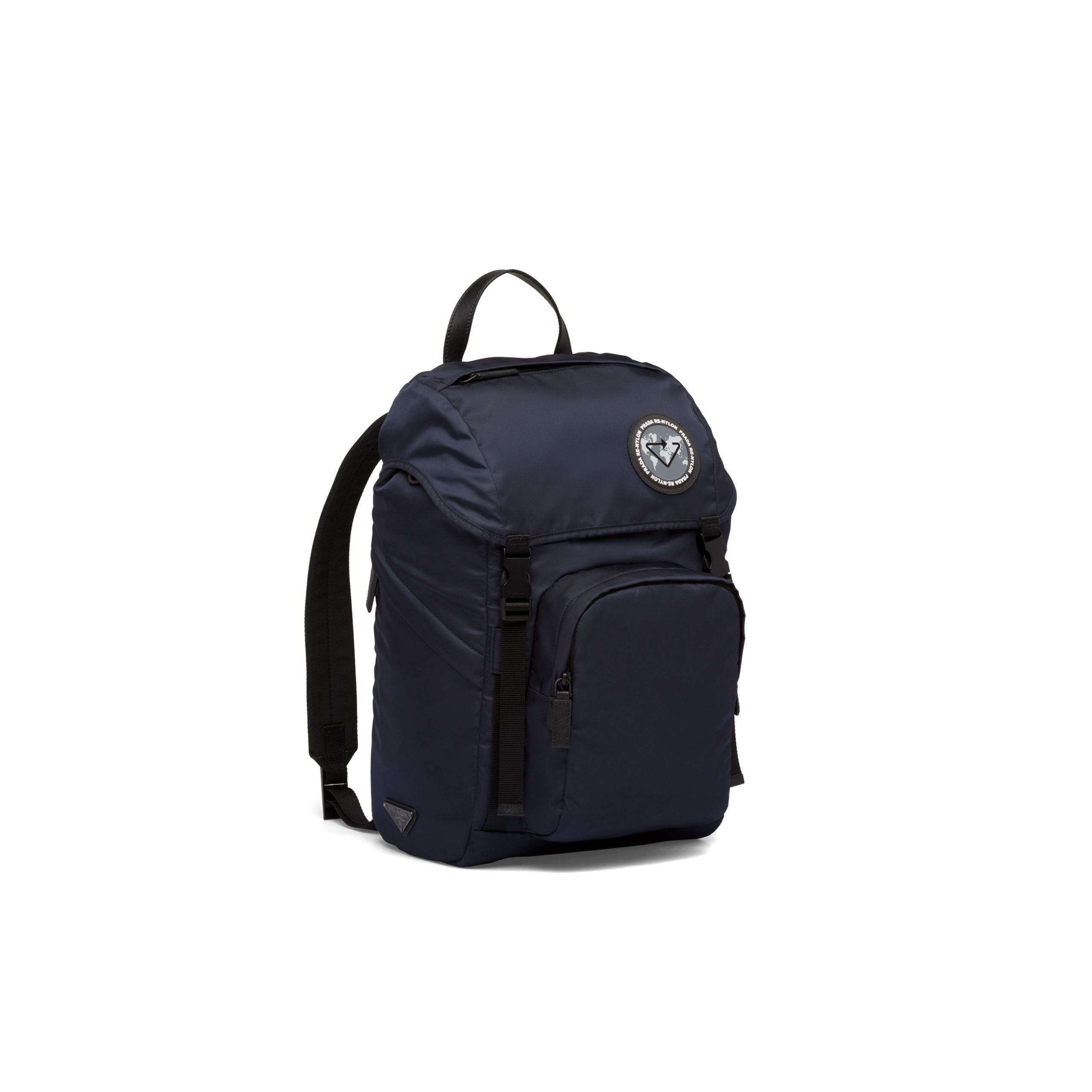 Prada Synthetic Re-nylon Backpack in Black - Lyst