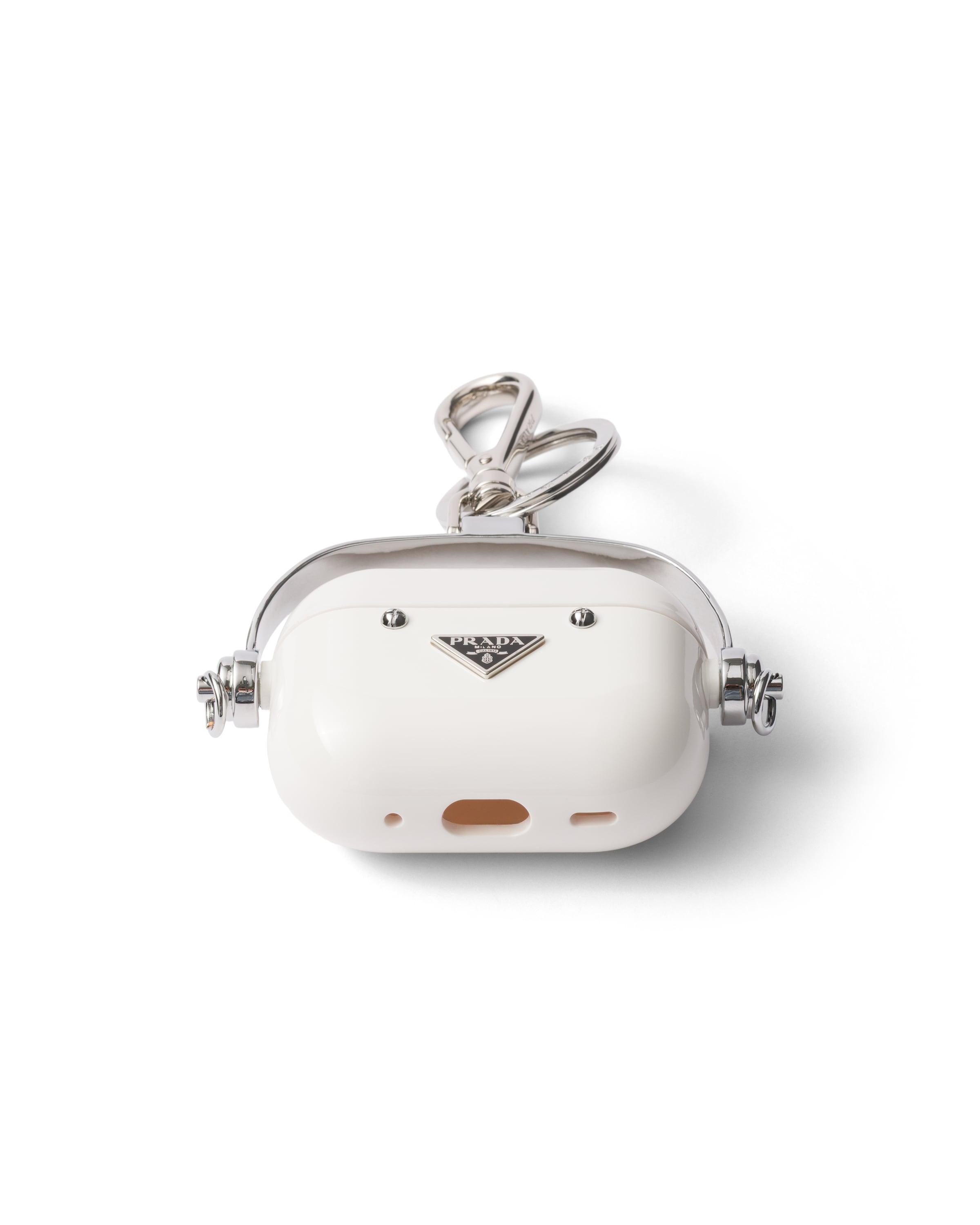 PRADA ホワイト ハンドル付き AirPodsProケース Prada Airpods Pro 2 Case With Keychain in White for Men | Lyst UK