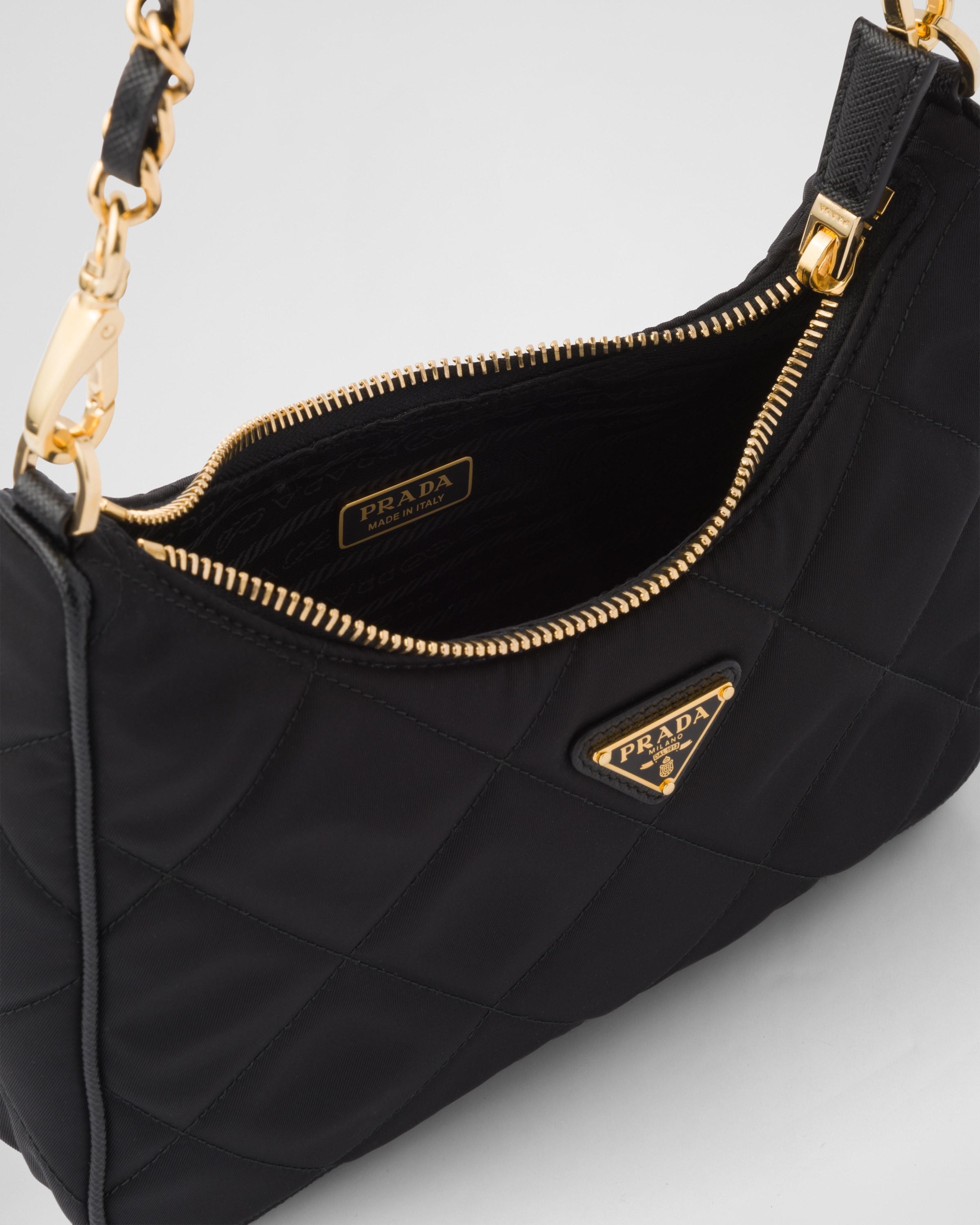 PRADA Re-Edition Mini Nylon Shoulder Bag Black