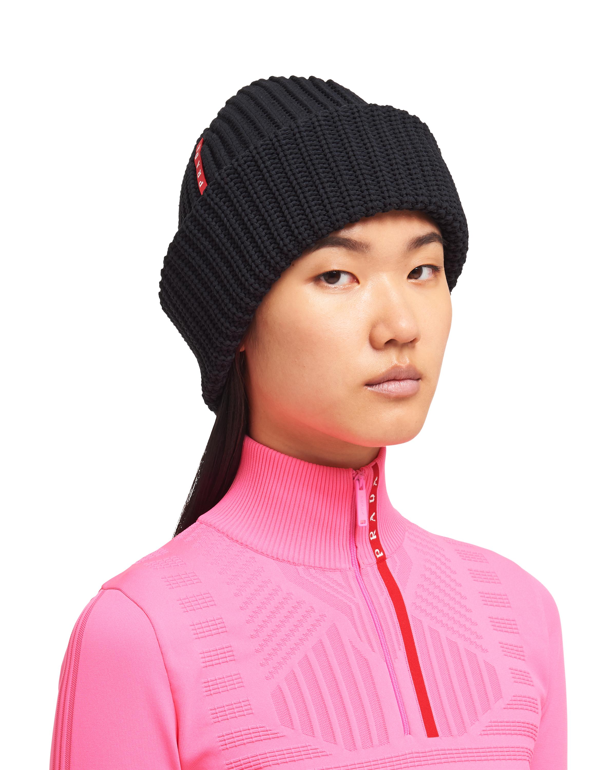 prada nylon beanie hat