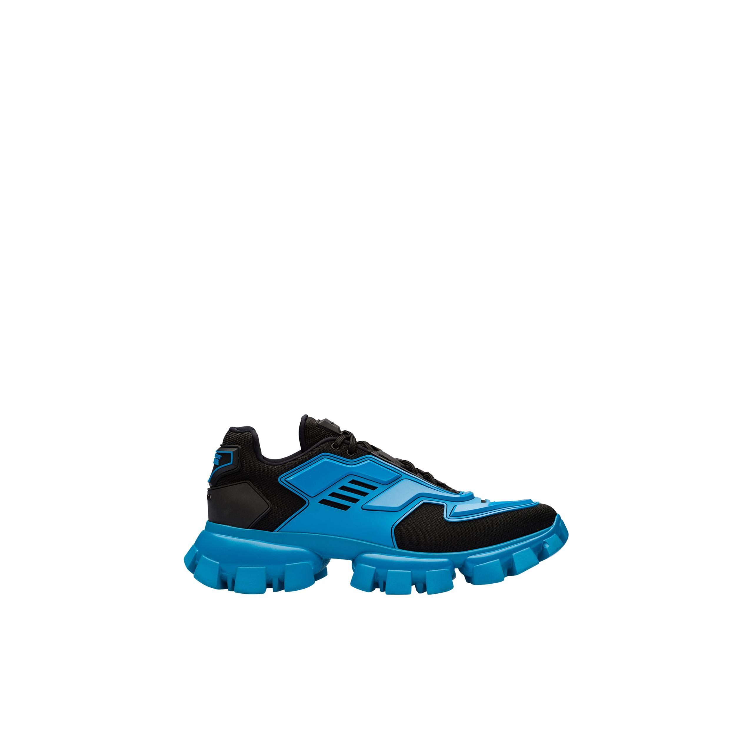 Prada Rubber Cloudbust Thunder Technical Fabric Sneakers in Blue for ...