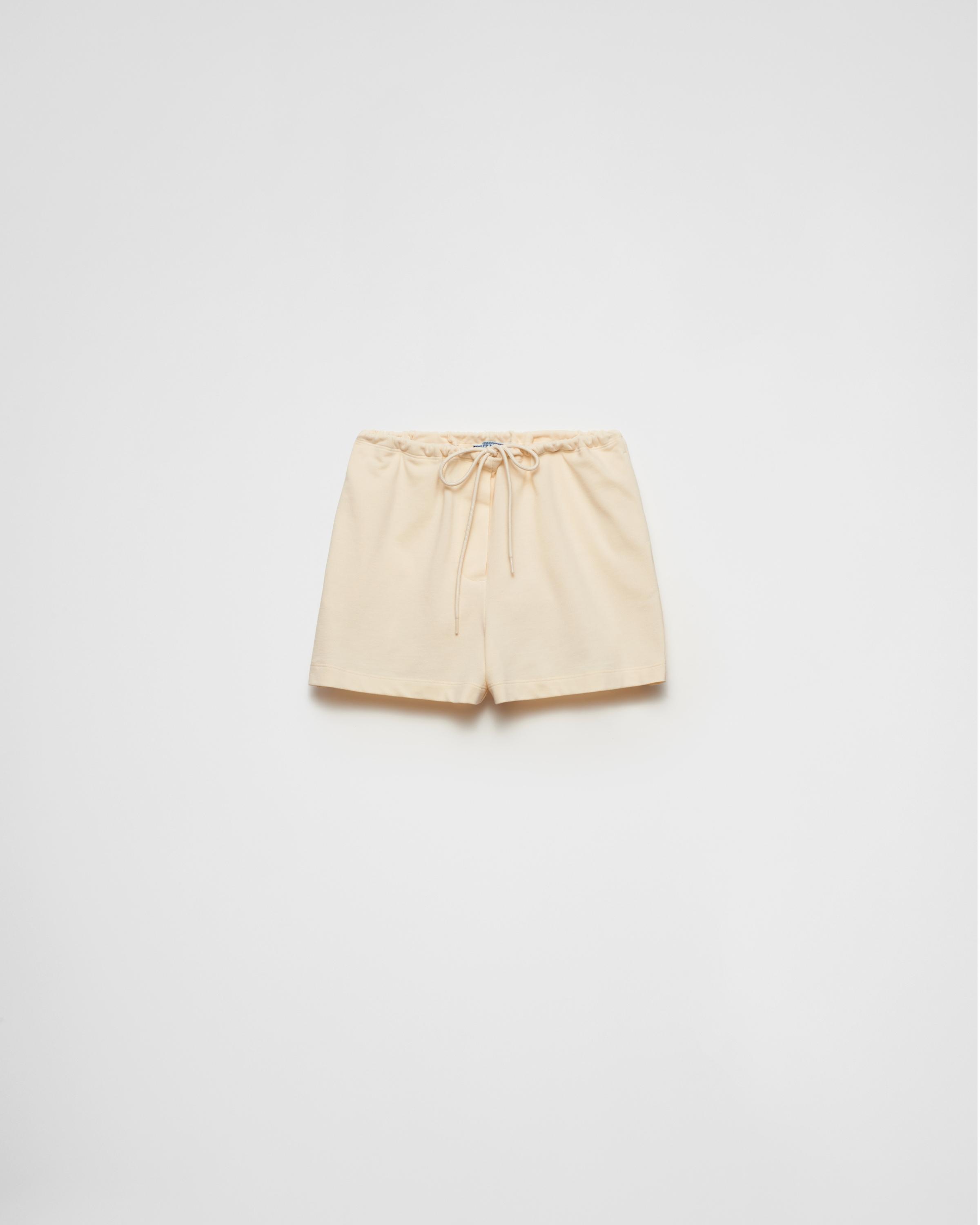 Prada Women´s White Piqué Shorts shorts - shorts