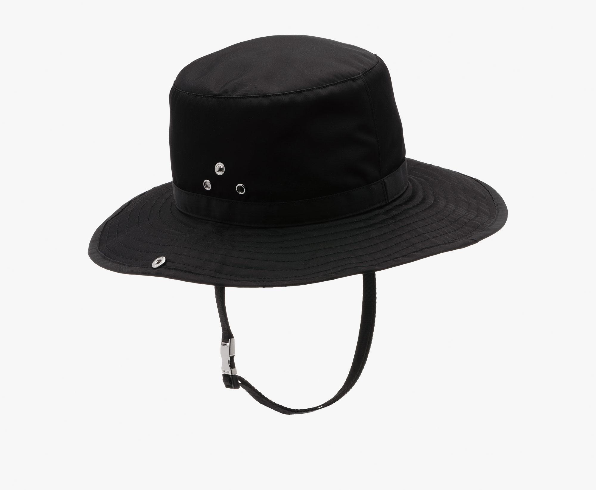 Prada Hat in Black for Men | Lyst