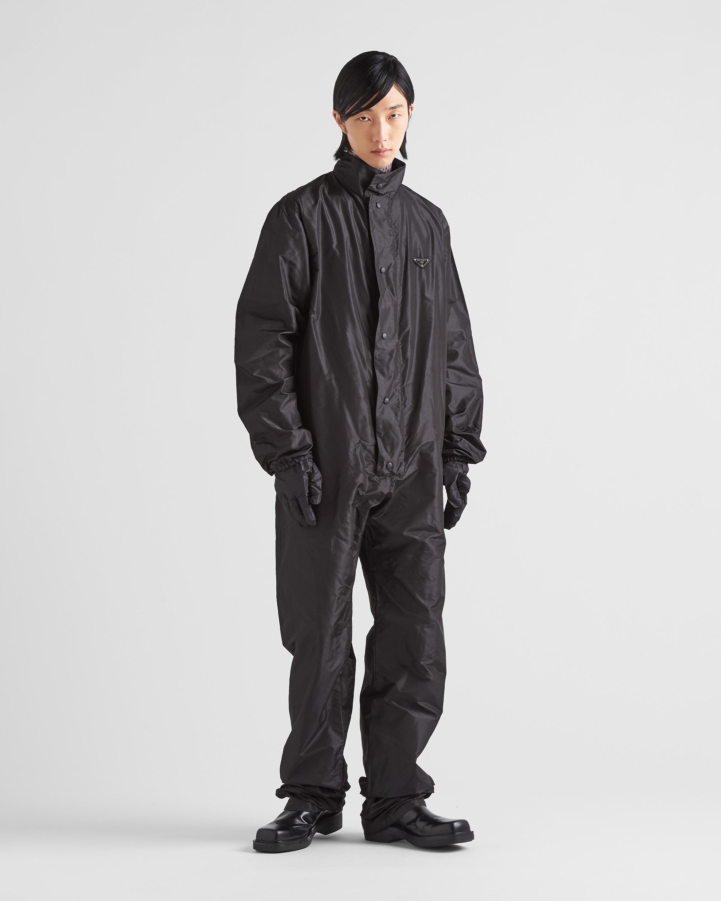 Prada Re-nylon Jumpsuit in Black for Men | Lyst