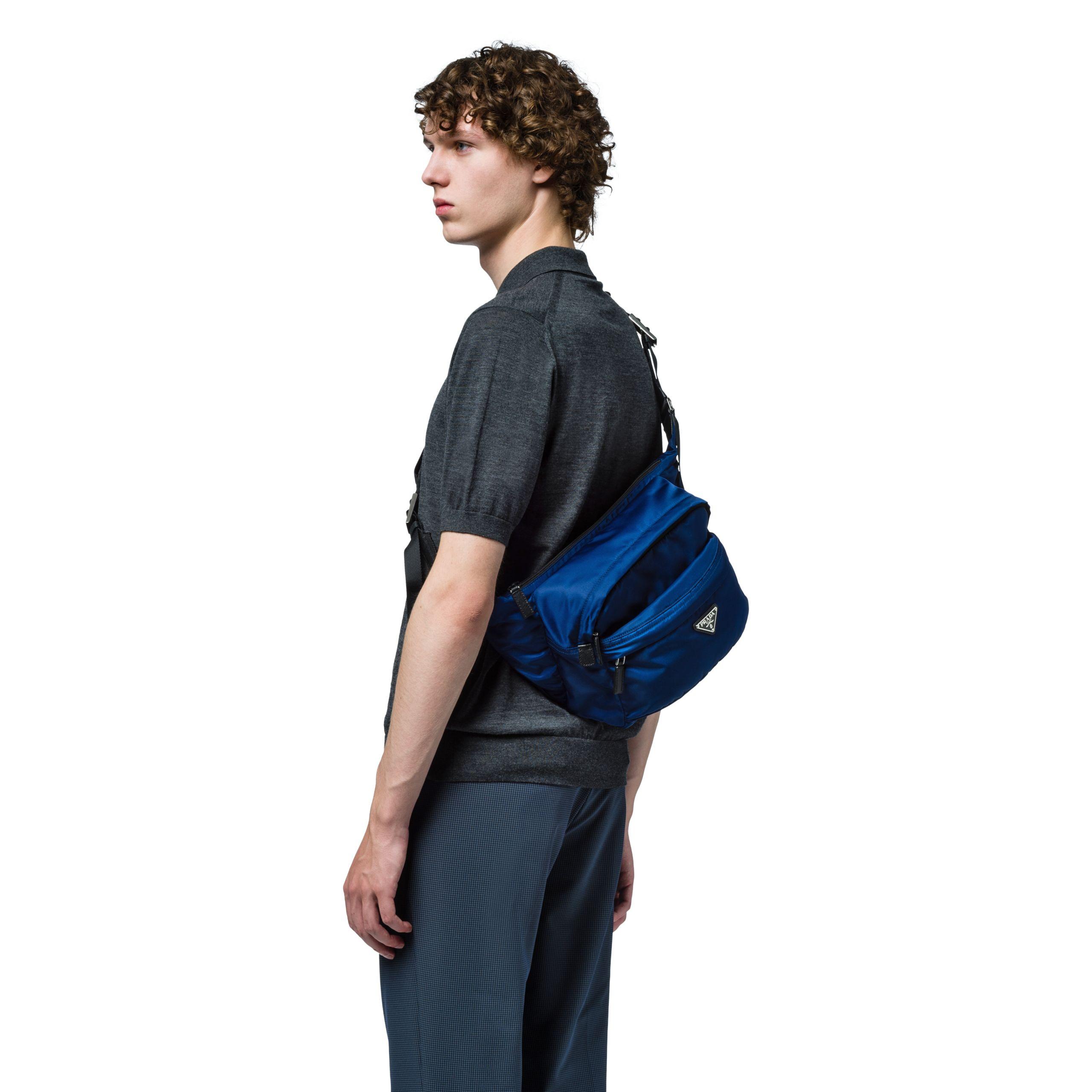 Technical Fabric Cross-body Bag 