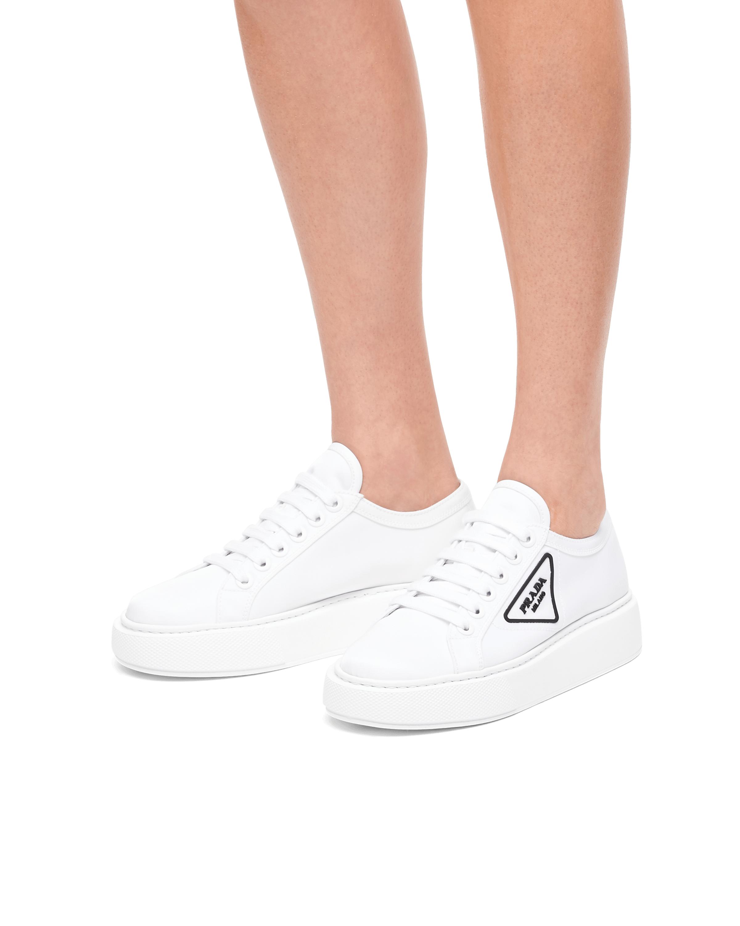 gabardine sneakers prada