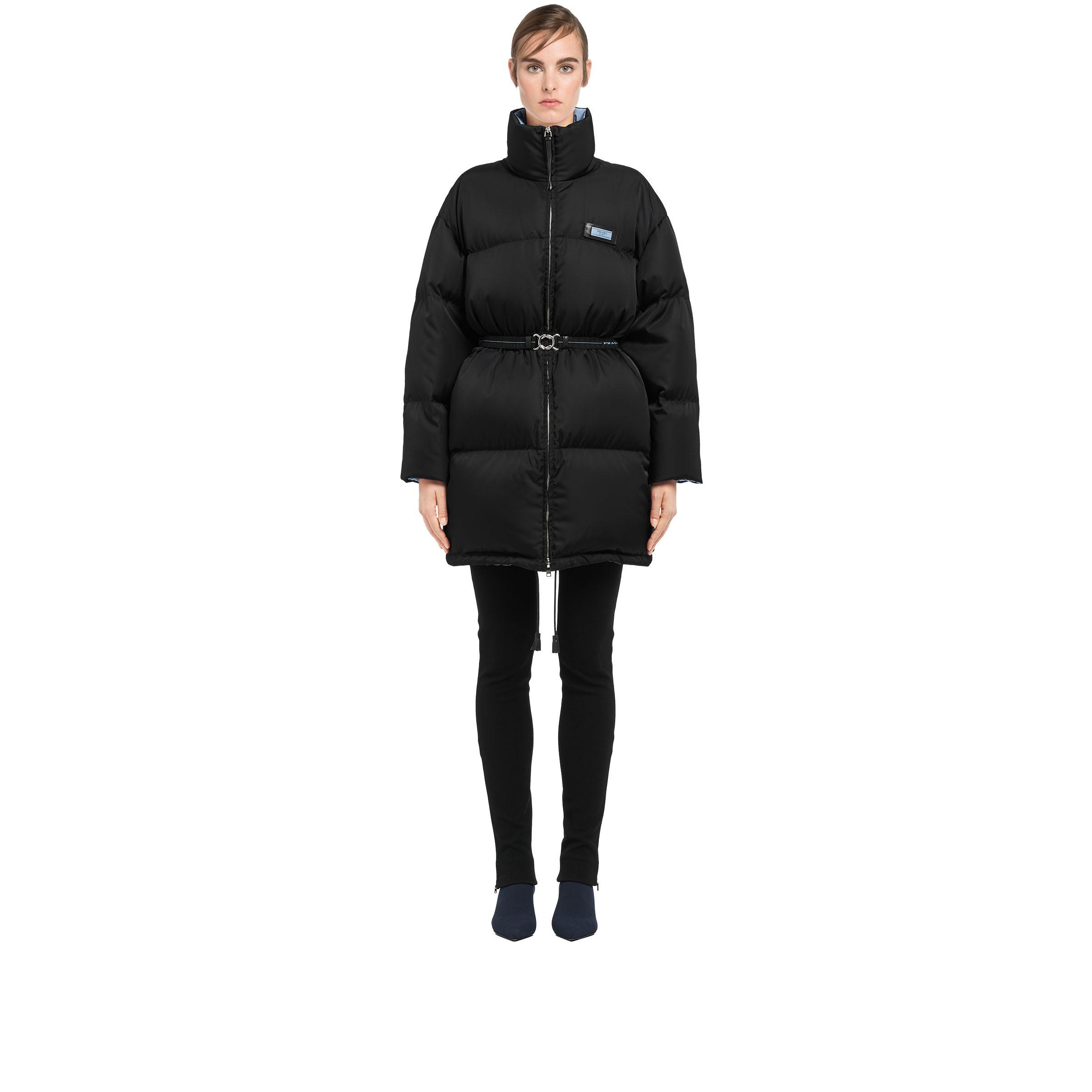 prada gabardine down jacket