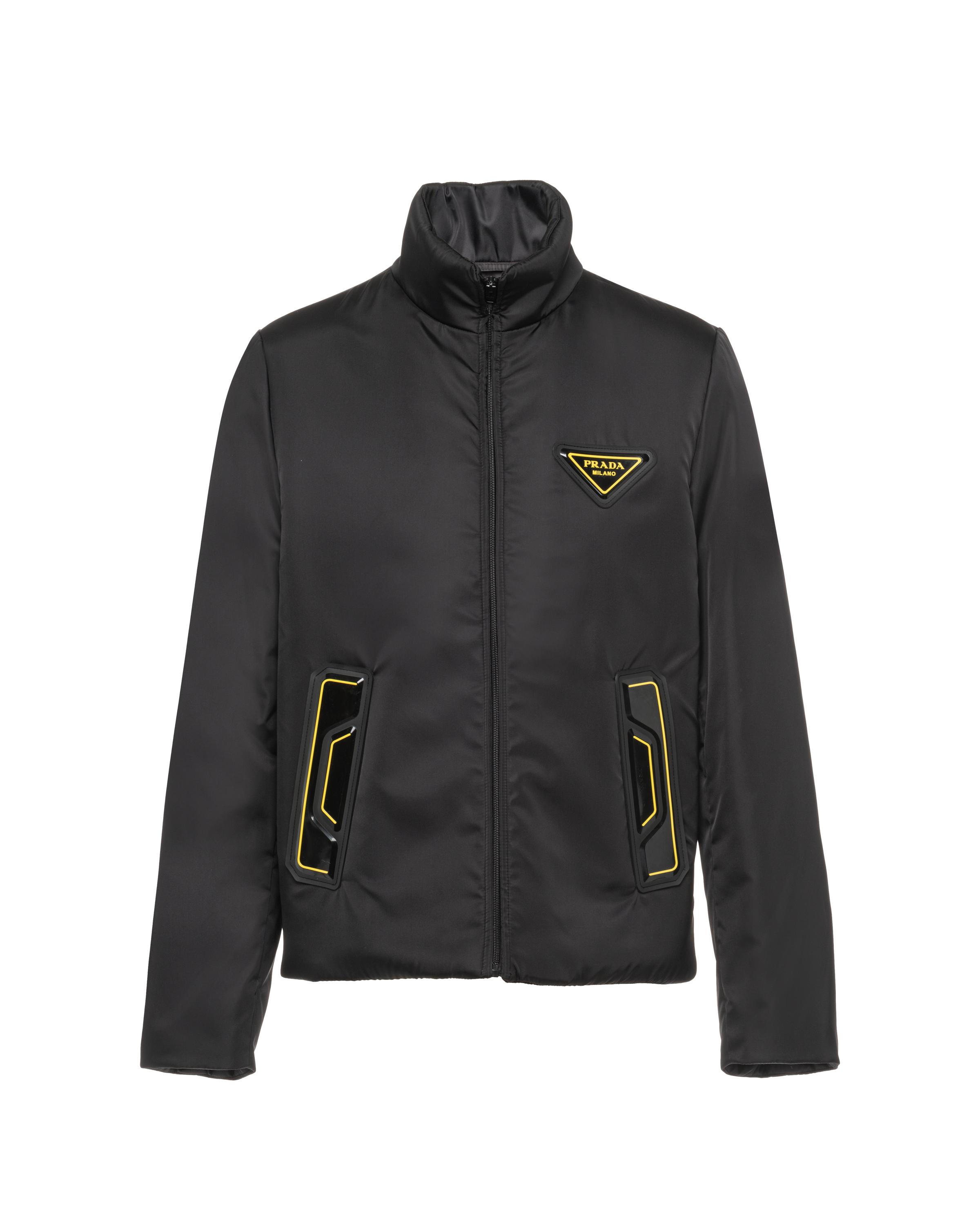 Prada Synthetic Re-nylon Blouson Jacket in Black for Men - Lyst
