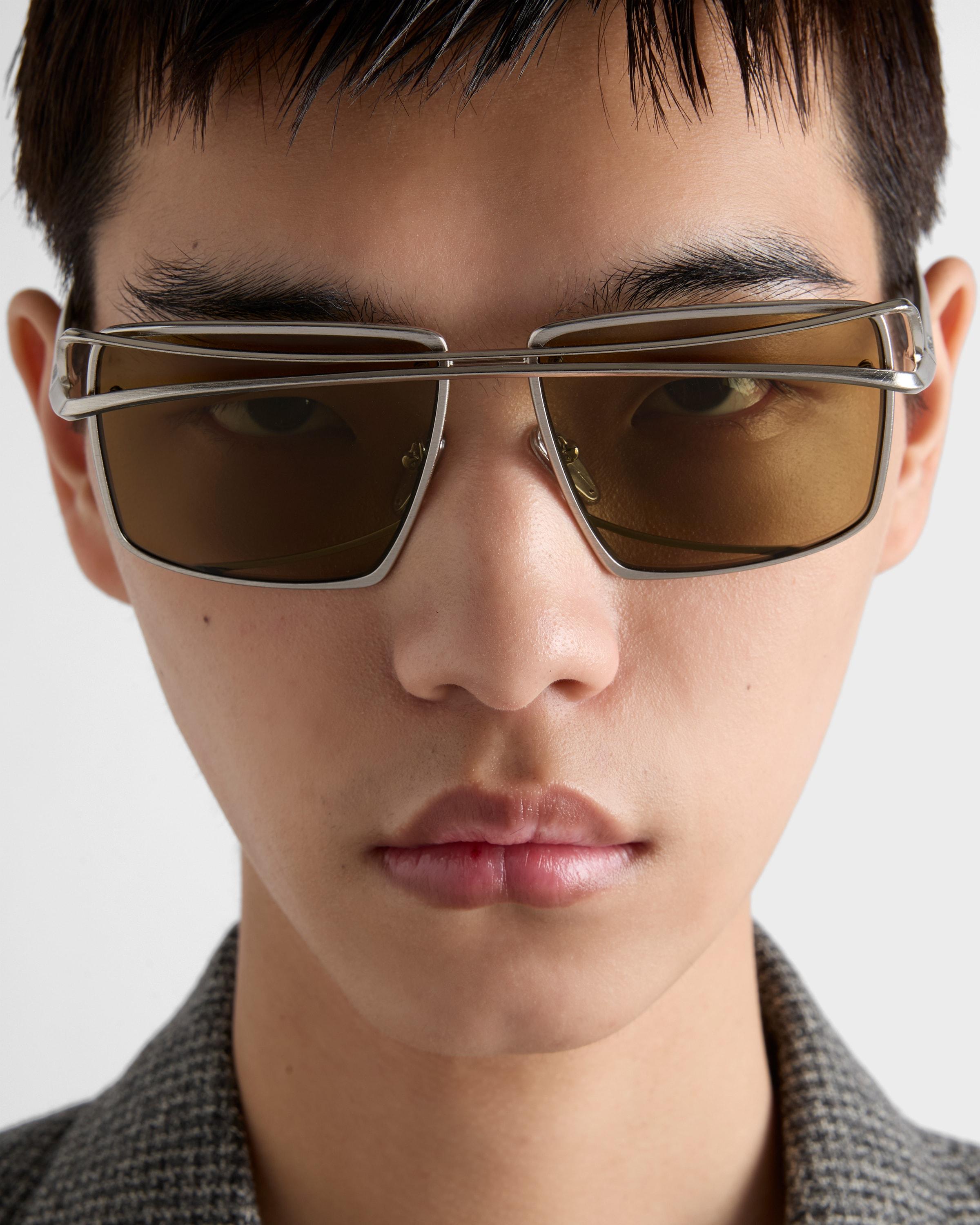 Prada Runway Sunglasses in Natural for Men | Lyst