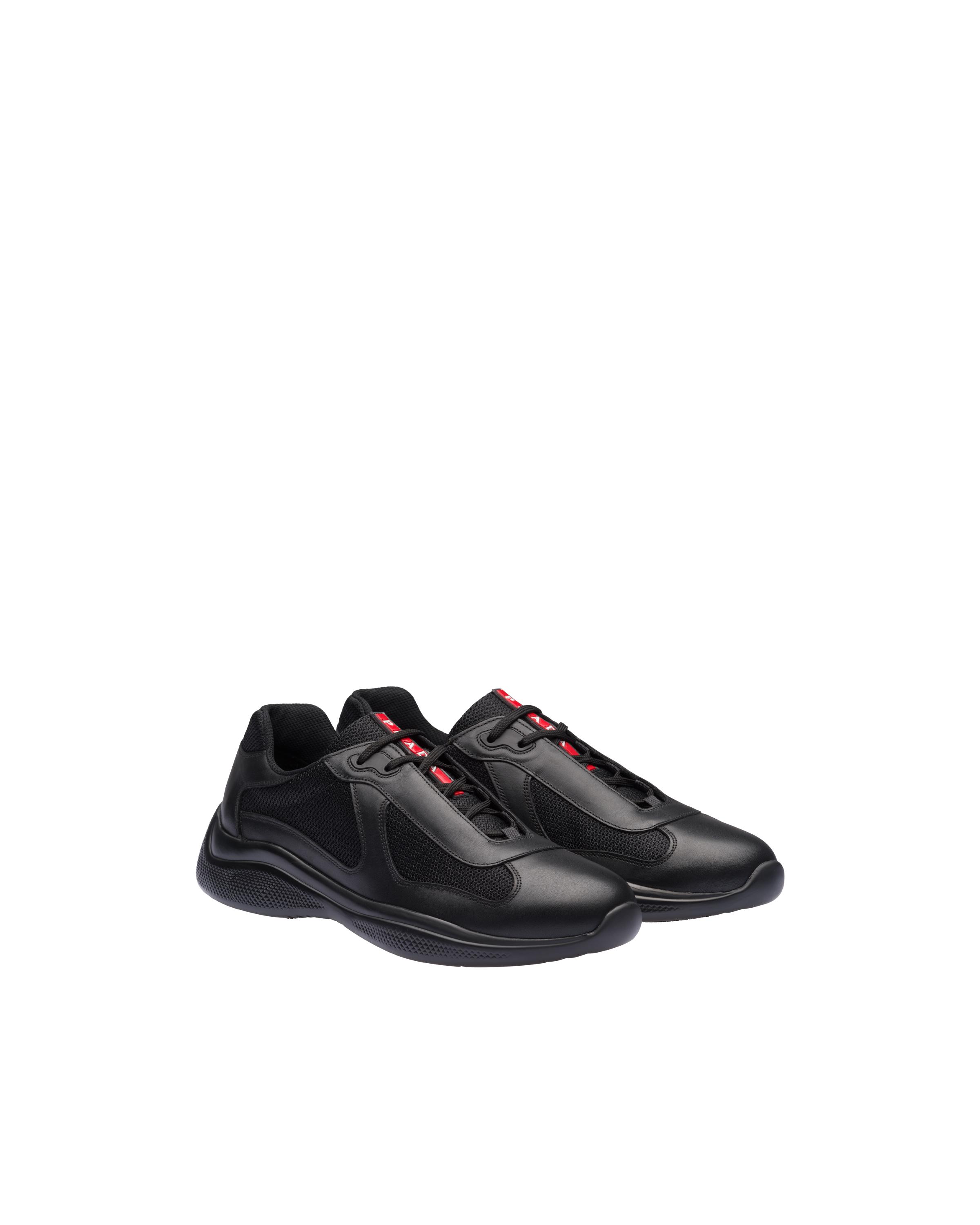 mens prada americas cup black