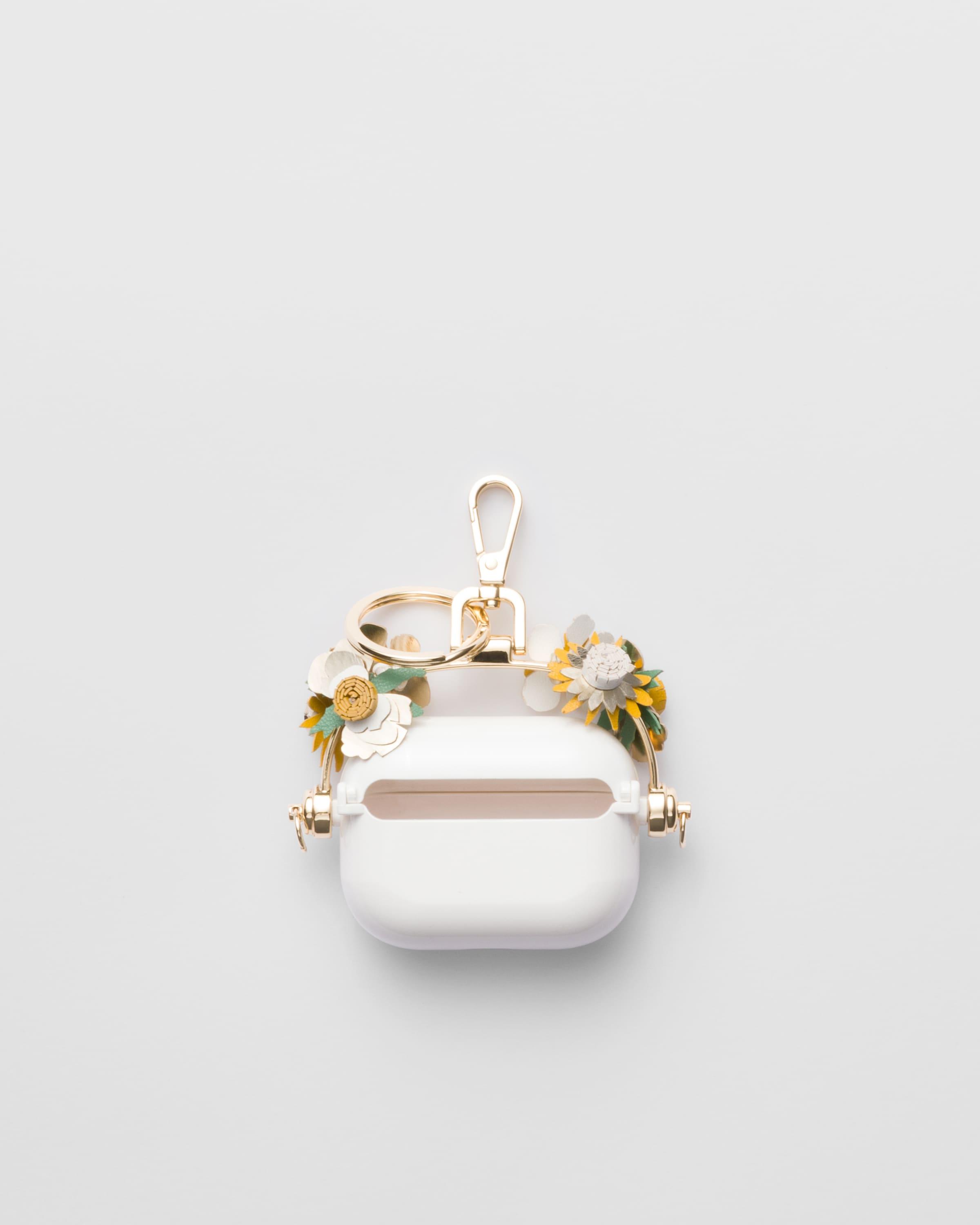 Prada Airpods Pro Case in White | Lyst UK