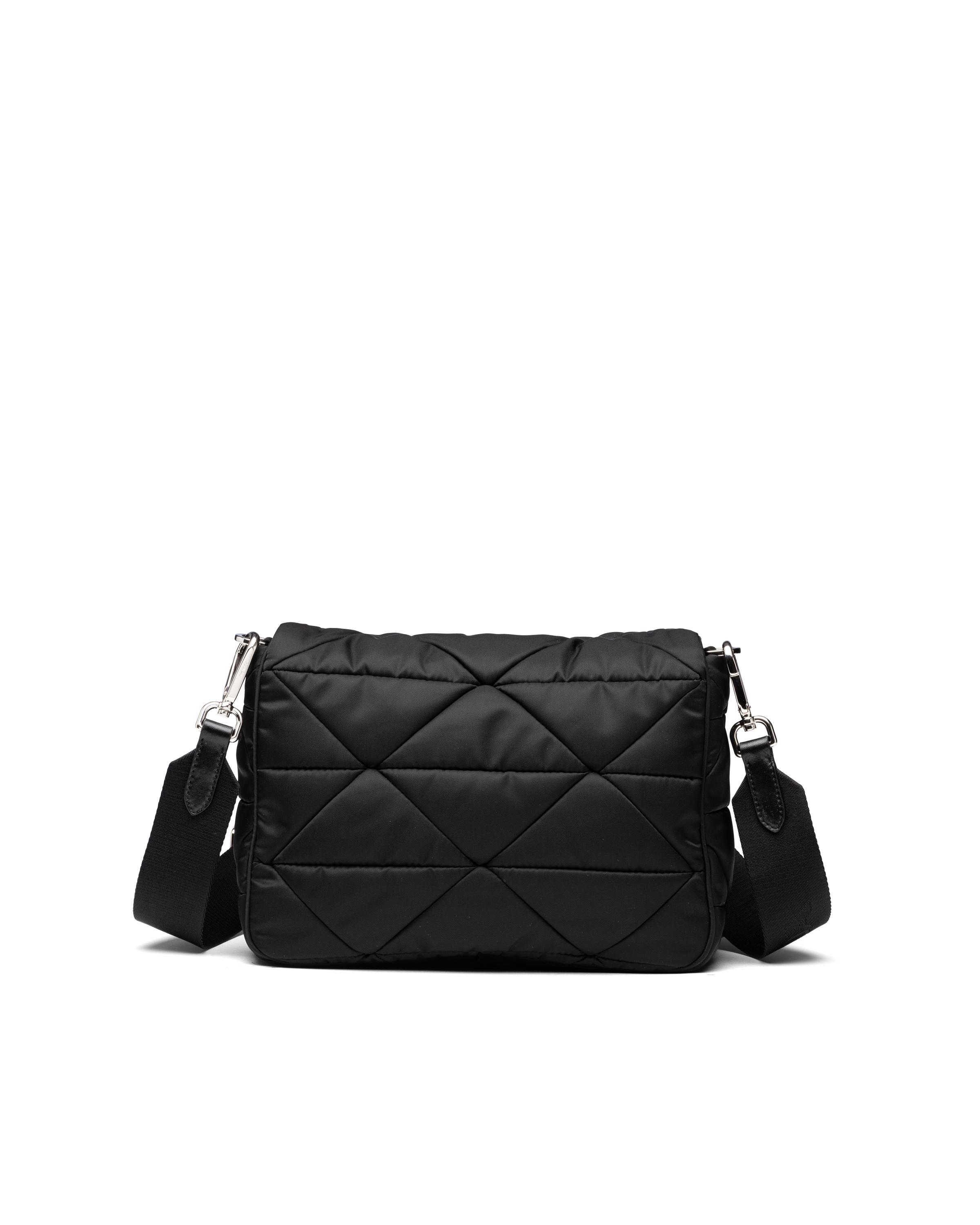 prada large padded nylon shoulder bolsa
