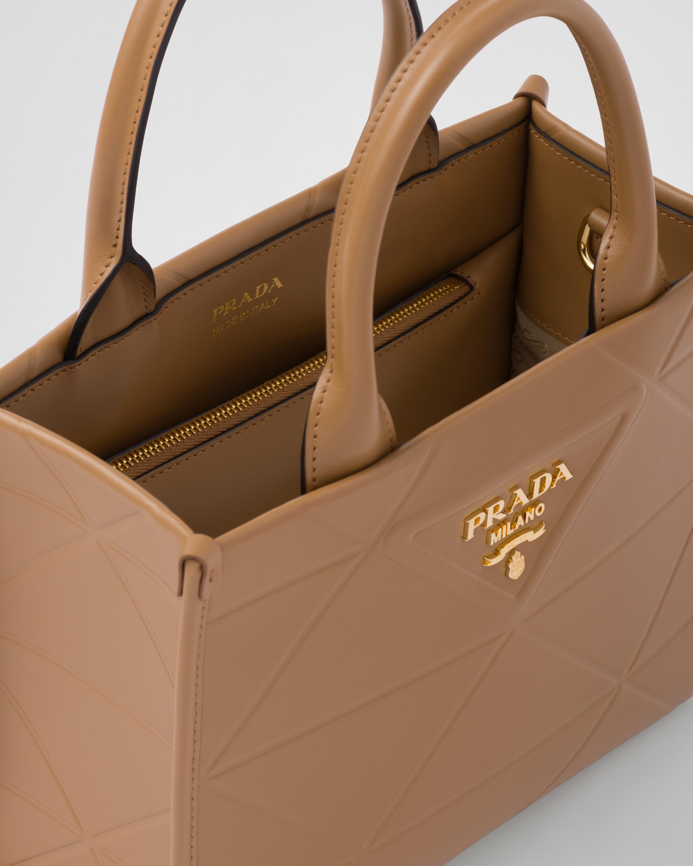 トートバッグ PRADA | Small Prada Symbole leather bag with stitching Prada Small Leather Symbole Bag with Topstitching | Saks