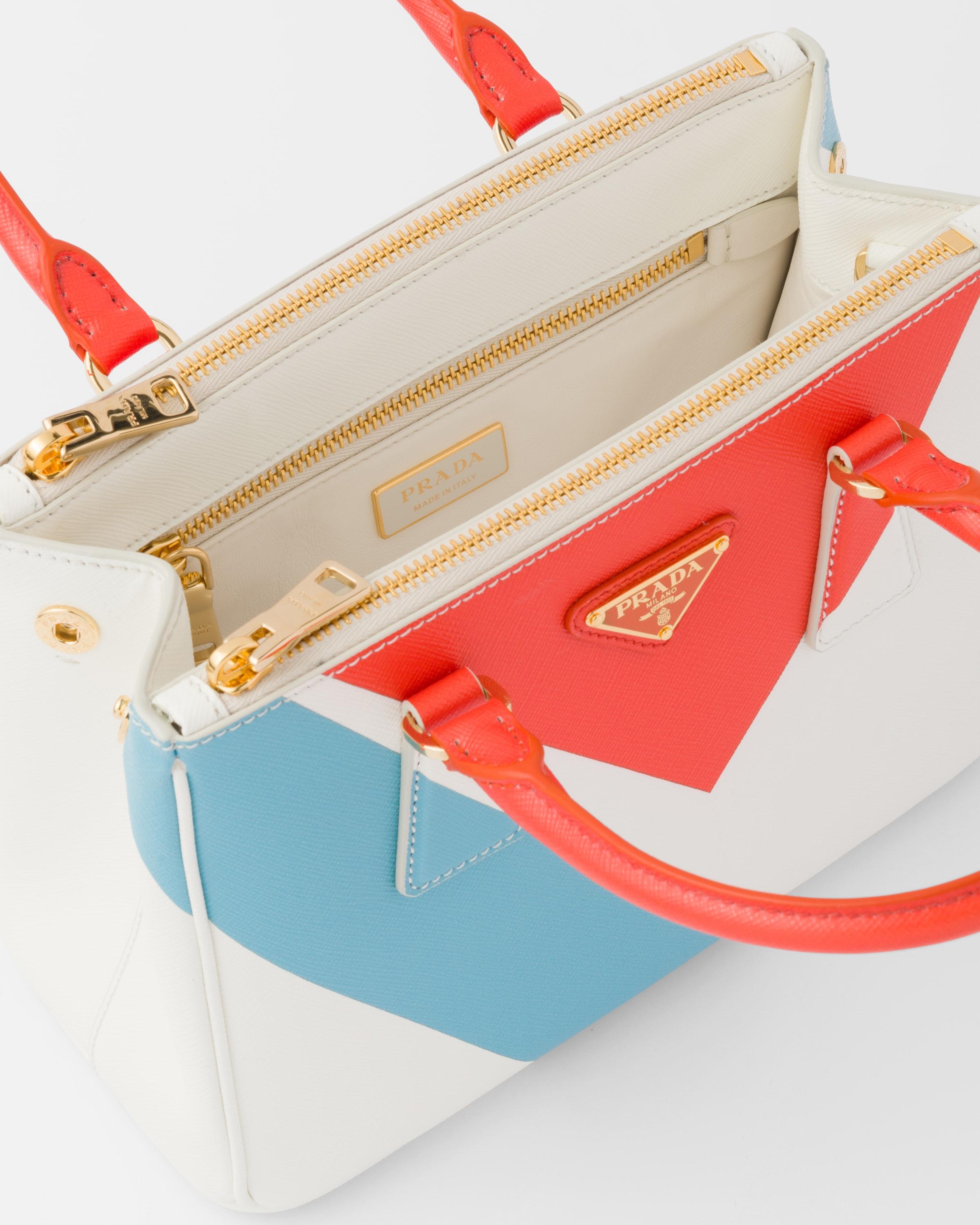 Prada Small Galleria Saffiano Special Edition Bag in Red | Lyst