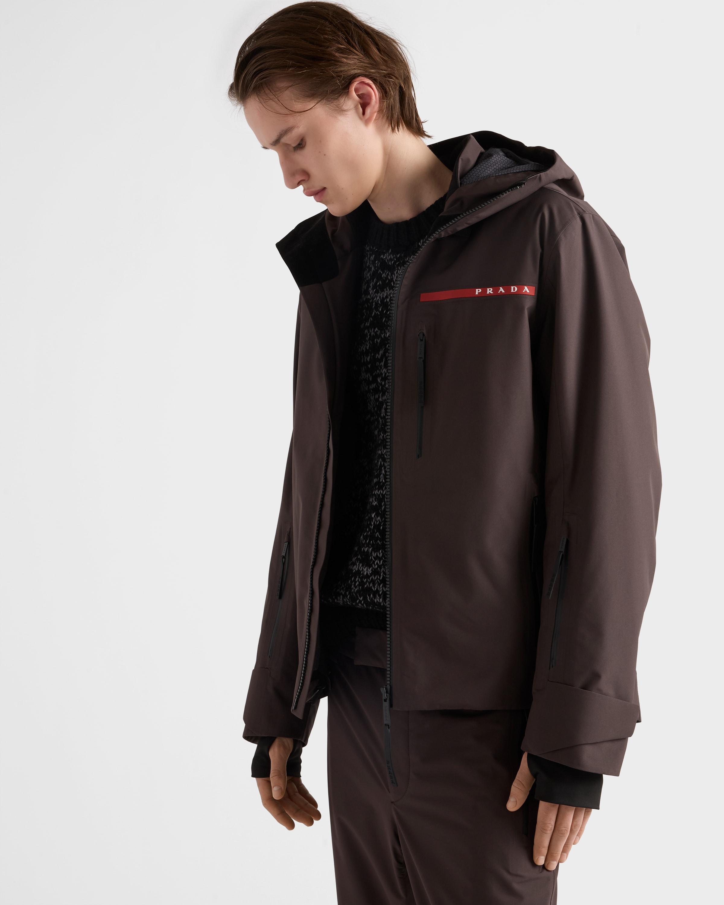 Prada Extreme-Tex Blouson Jacket in Brown for Men | Lyst