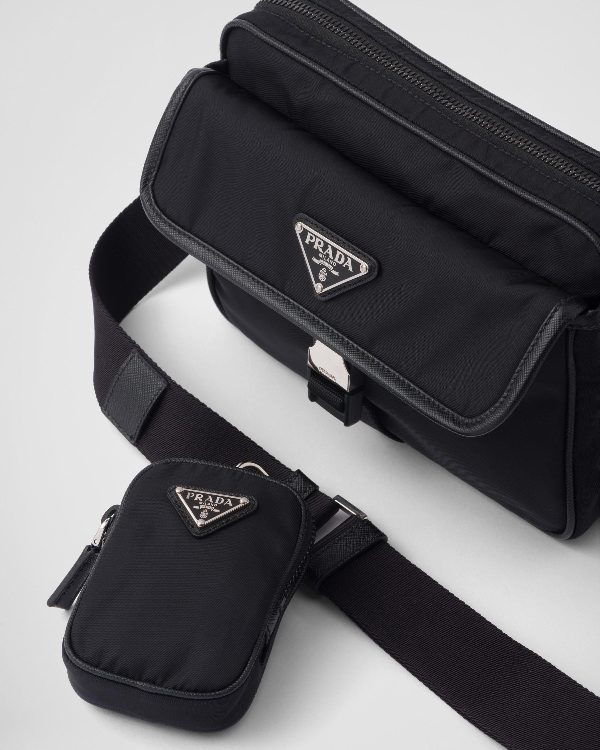 Black Re-nylon Belt Bag
