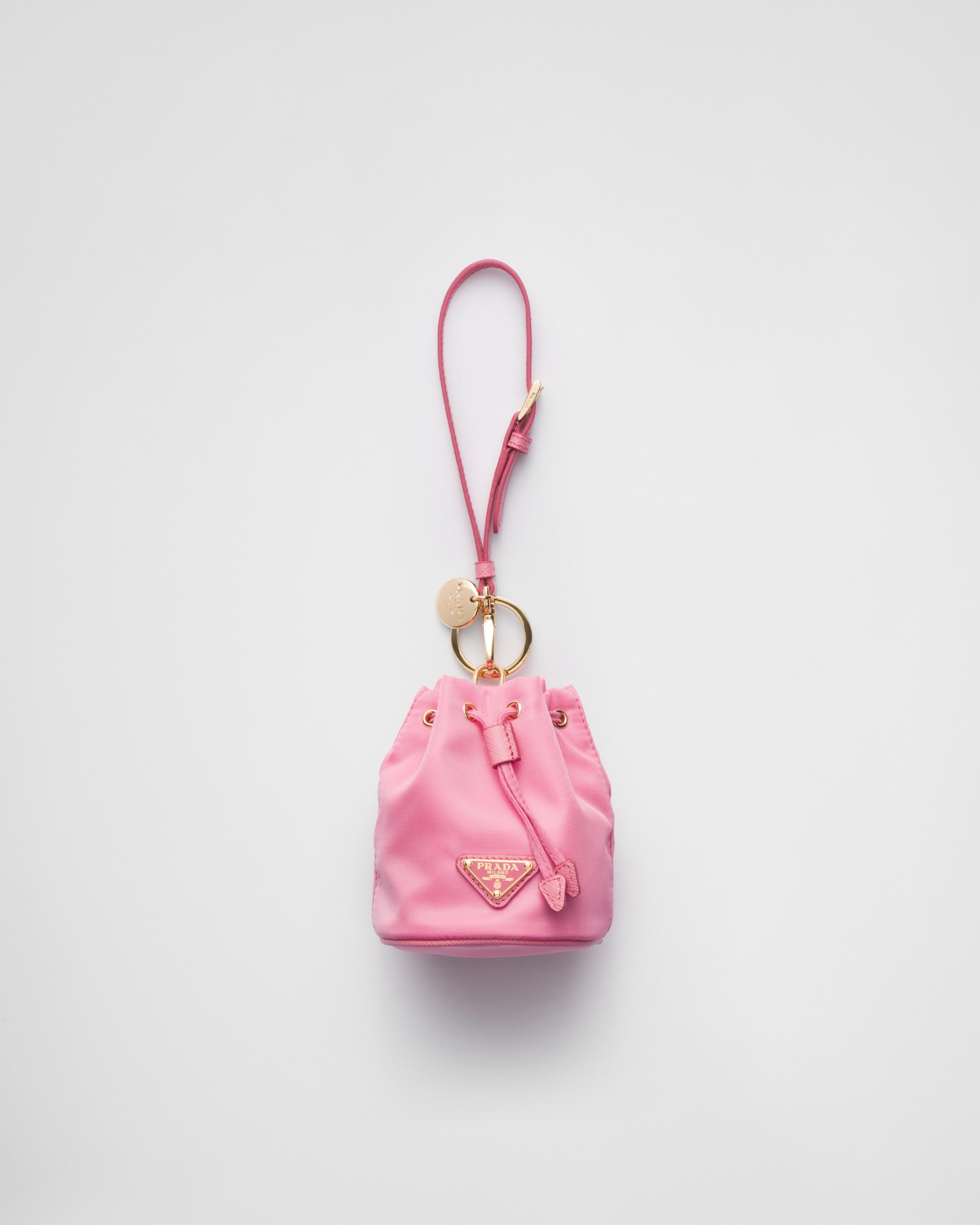 Prada mini nylon bag pink hotsell