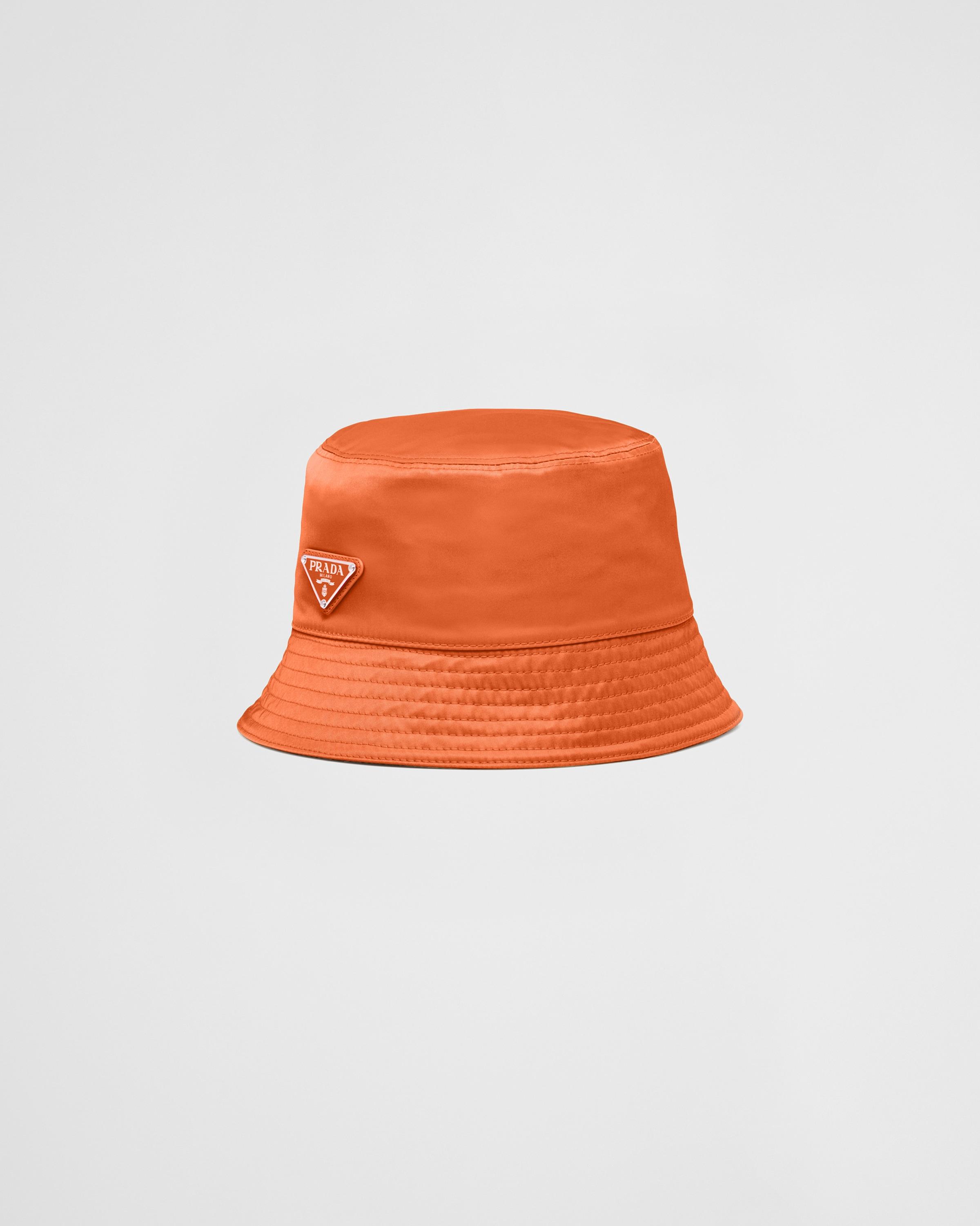 Prada Re Nylon Bucket Hat in Orange Lyst UK