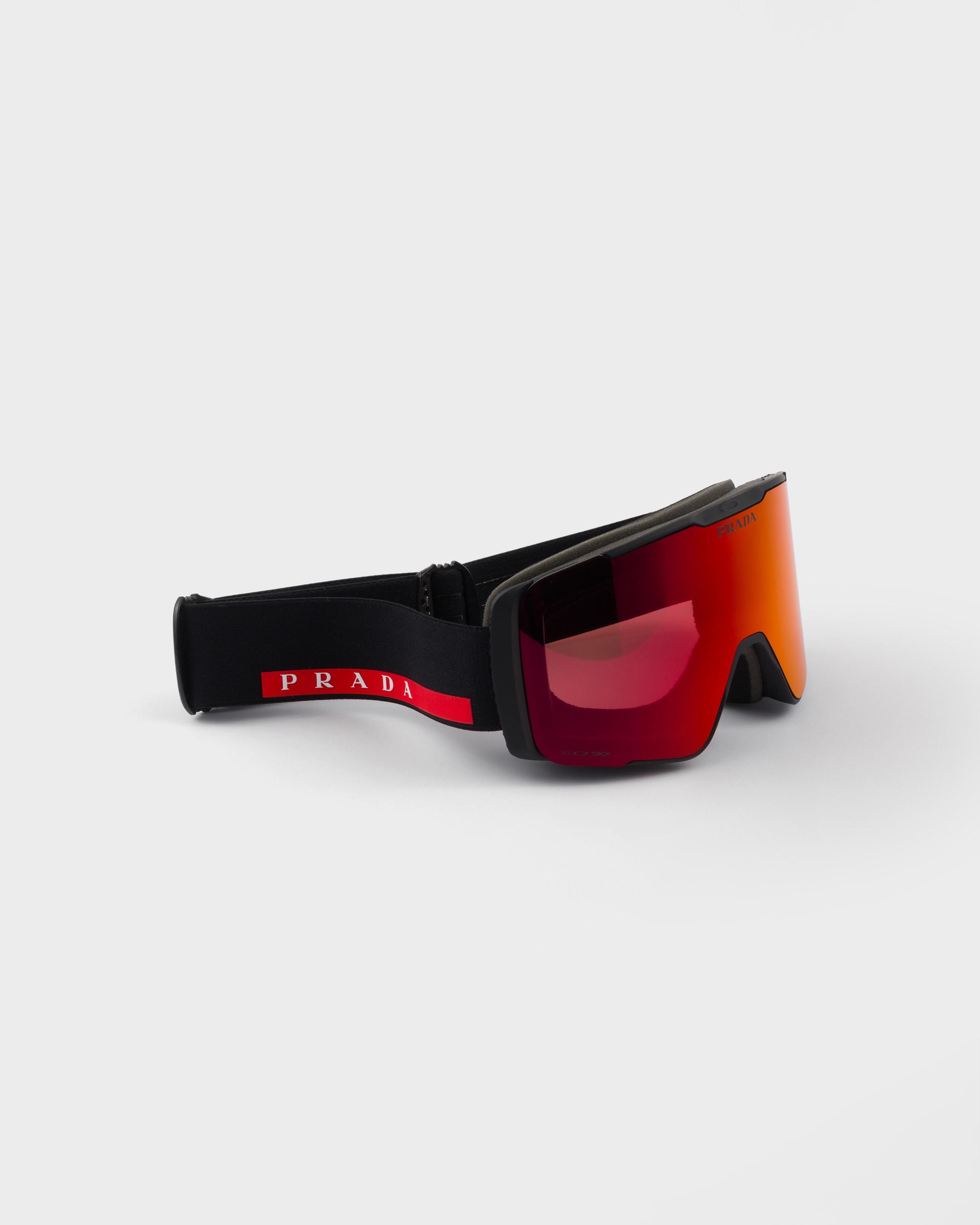 Prada Linea Rossa By Oakley Snow Goggle With Interchangeable