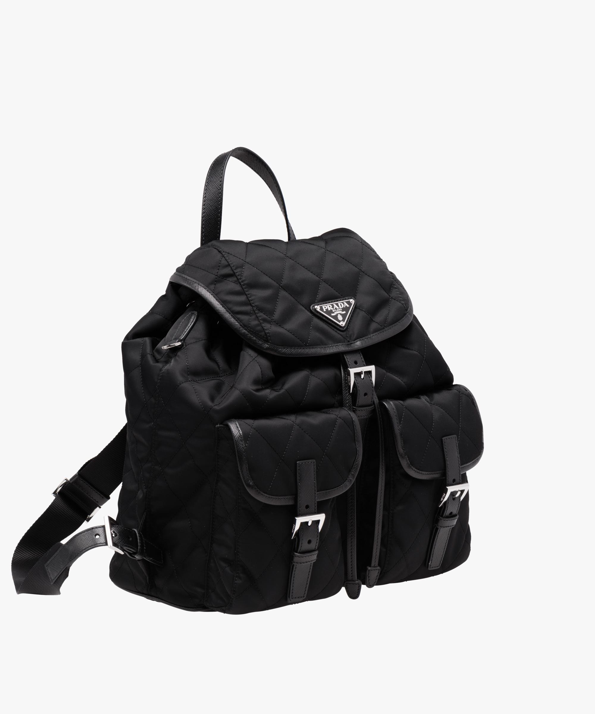 black prada backpack