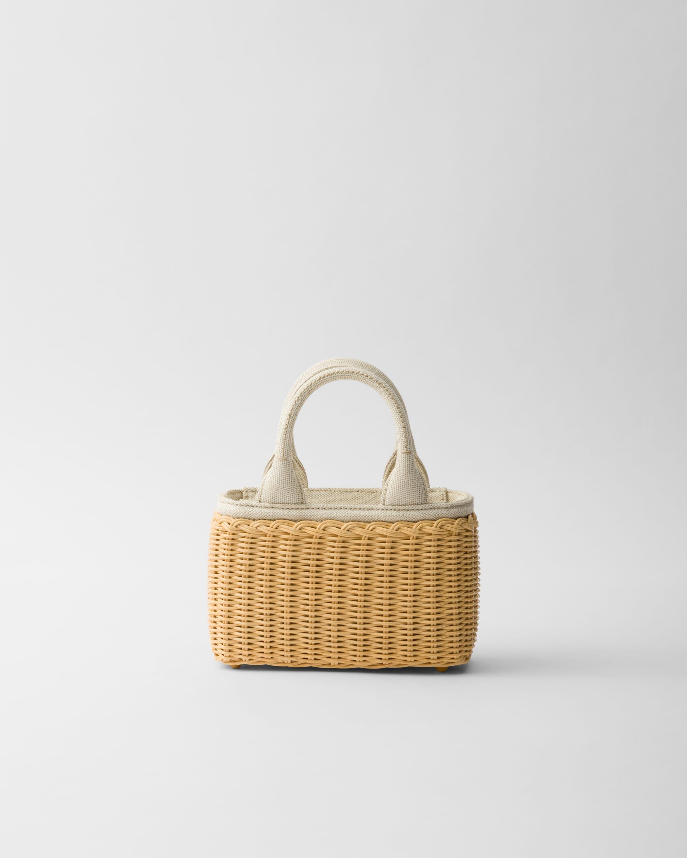PRADA Medium wicker and linen blend tote bag ★関税込 0400021245520?wid=600&hei=800&
