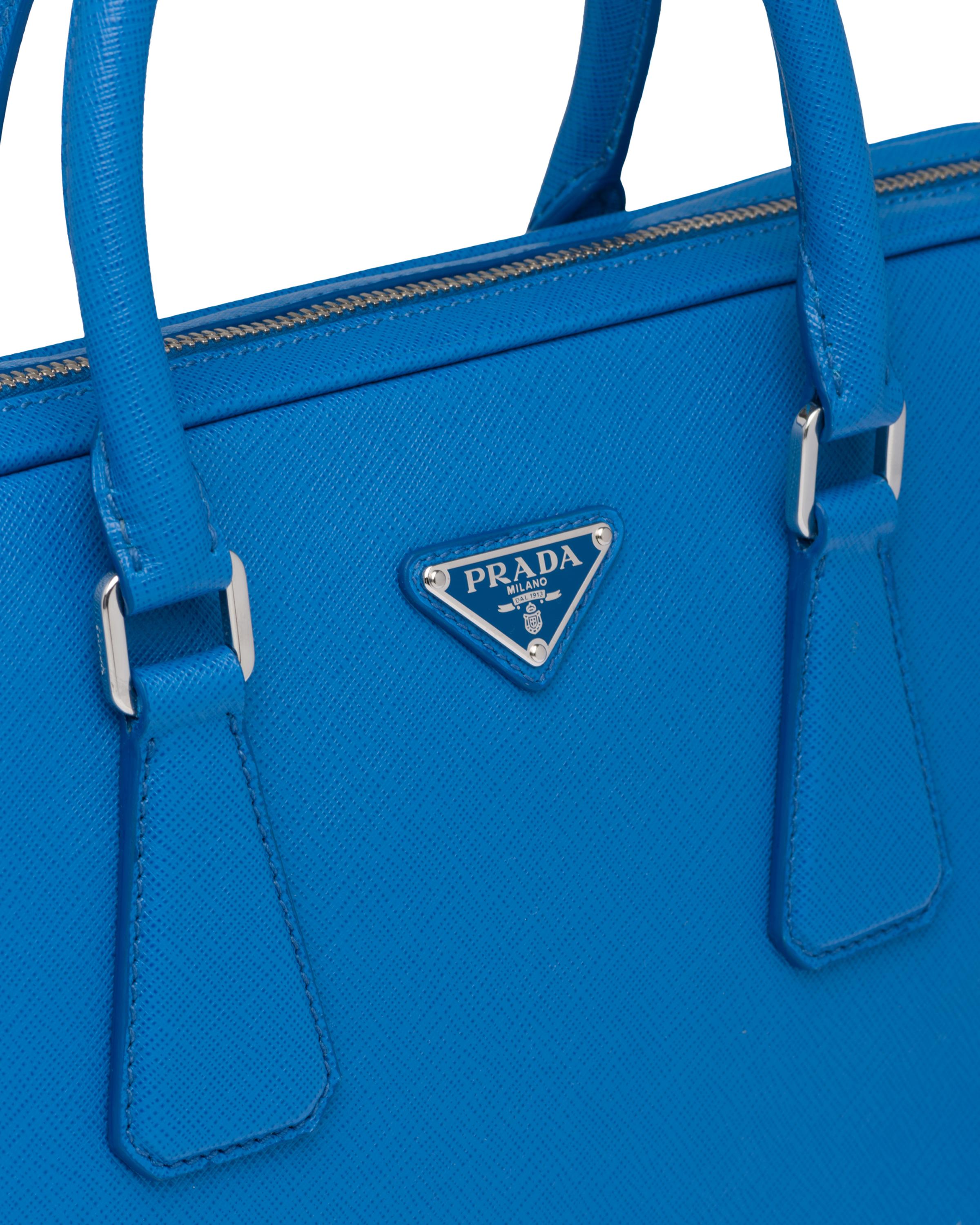blue prada purse