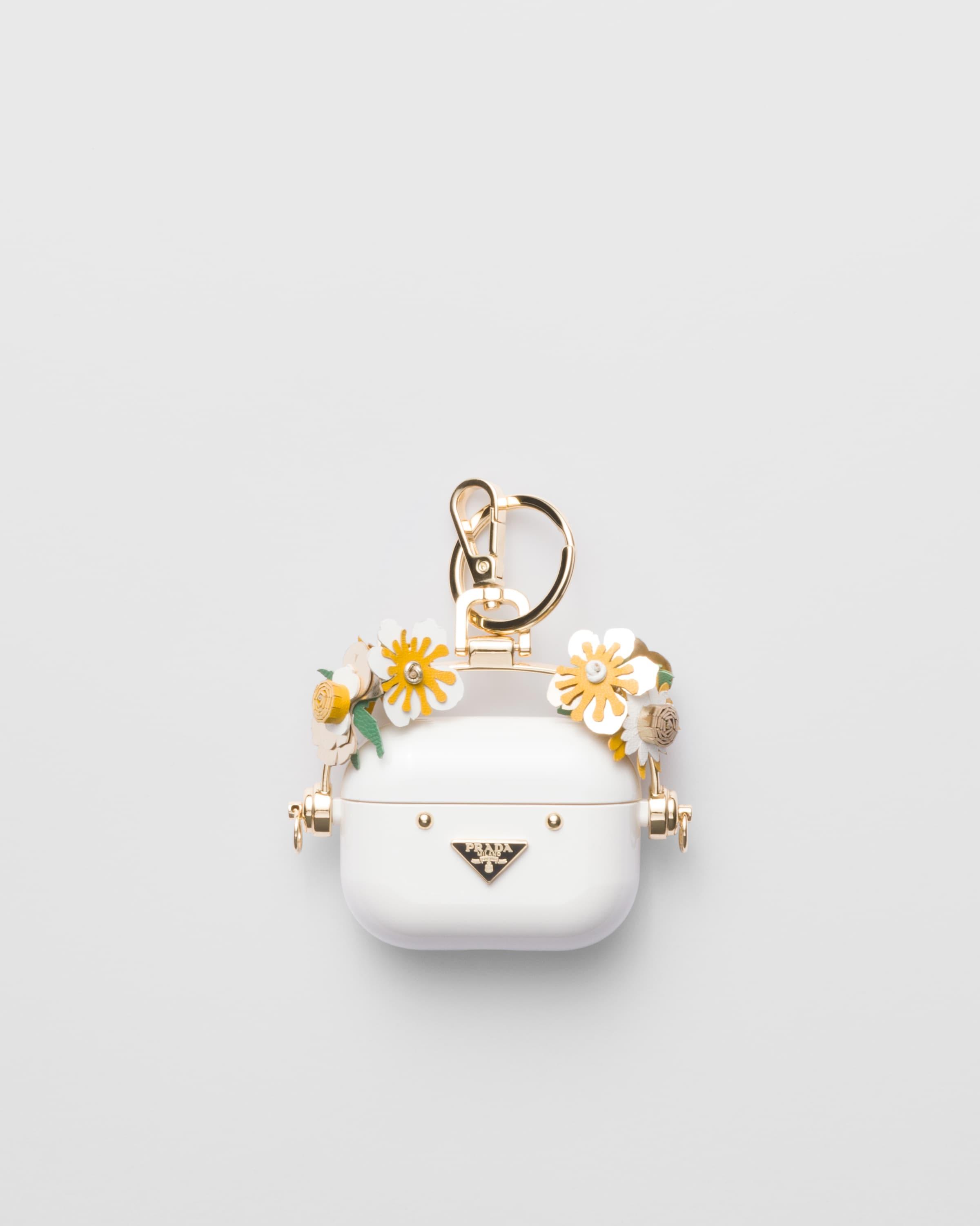 Prada Airpods Pro Case in White | Lyst UK